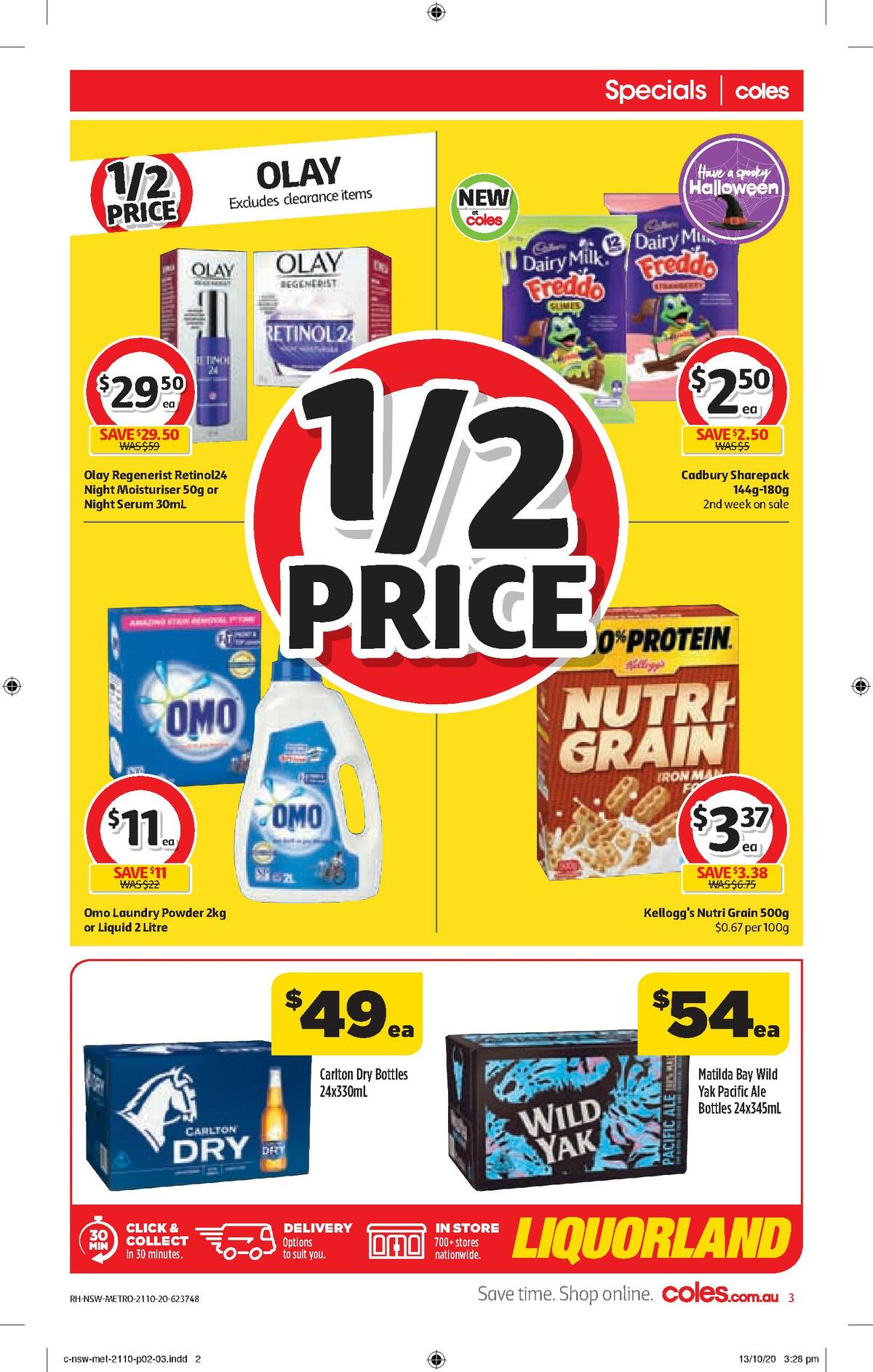 Coles Catalogues from 21 October