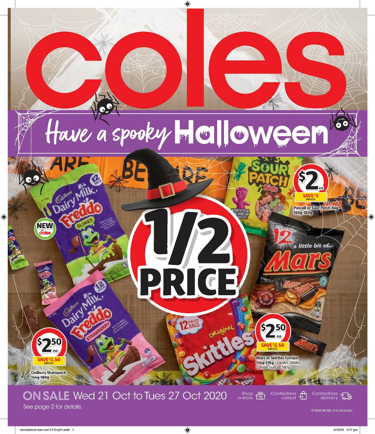 Coles Halloween Catalogue Catalogues from 21 October