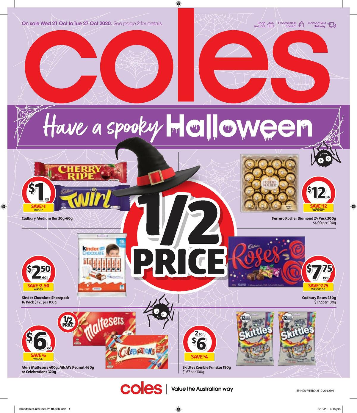 Coles Halloween Catalogue Catalogues from 21 October