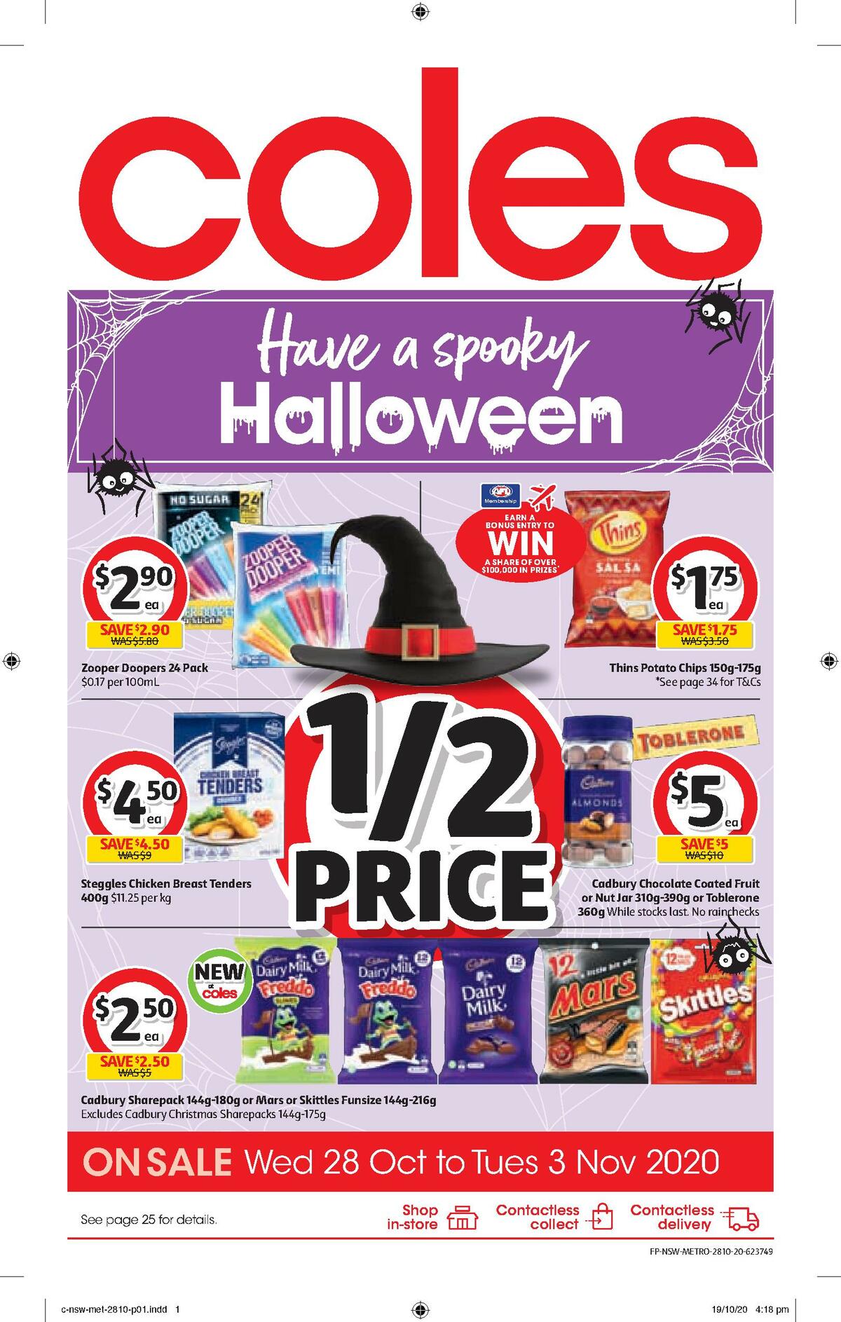 Coles Catalogues from 28 October