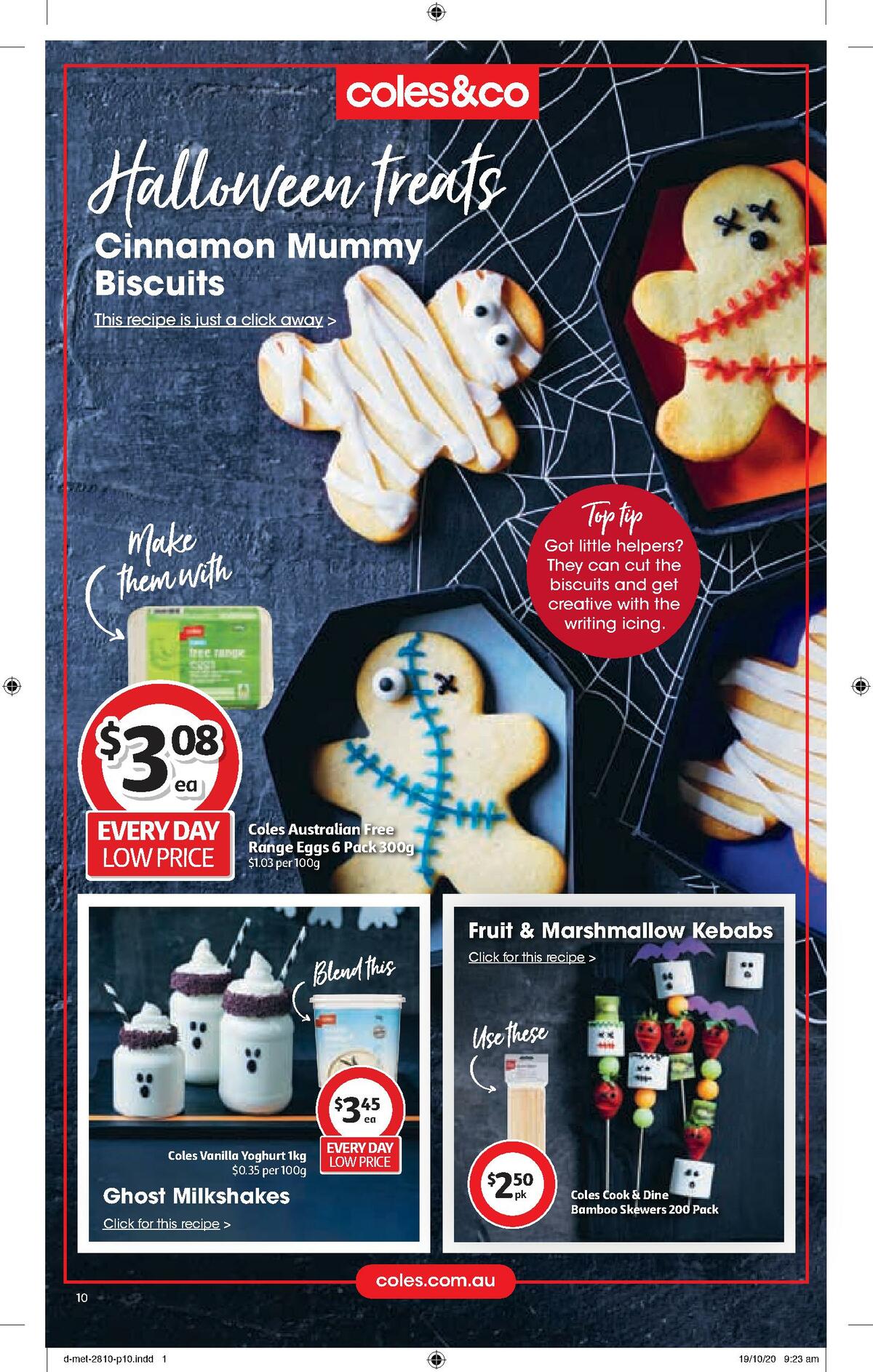 Coles Catalogues from 28 October