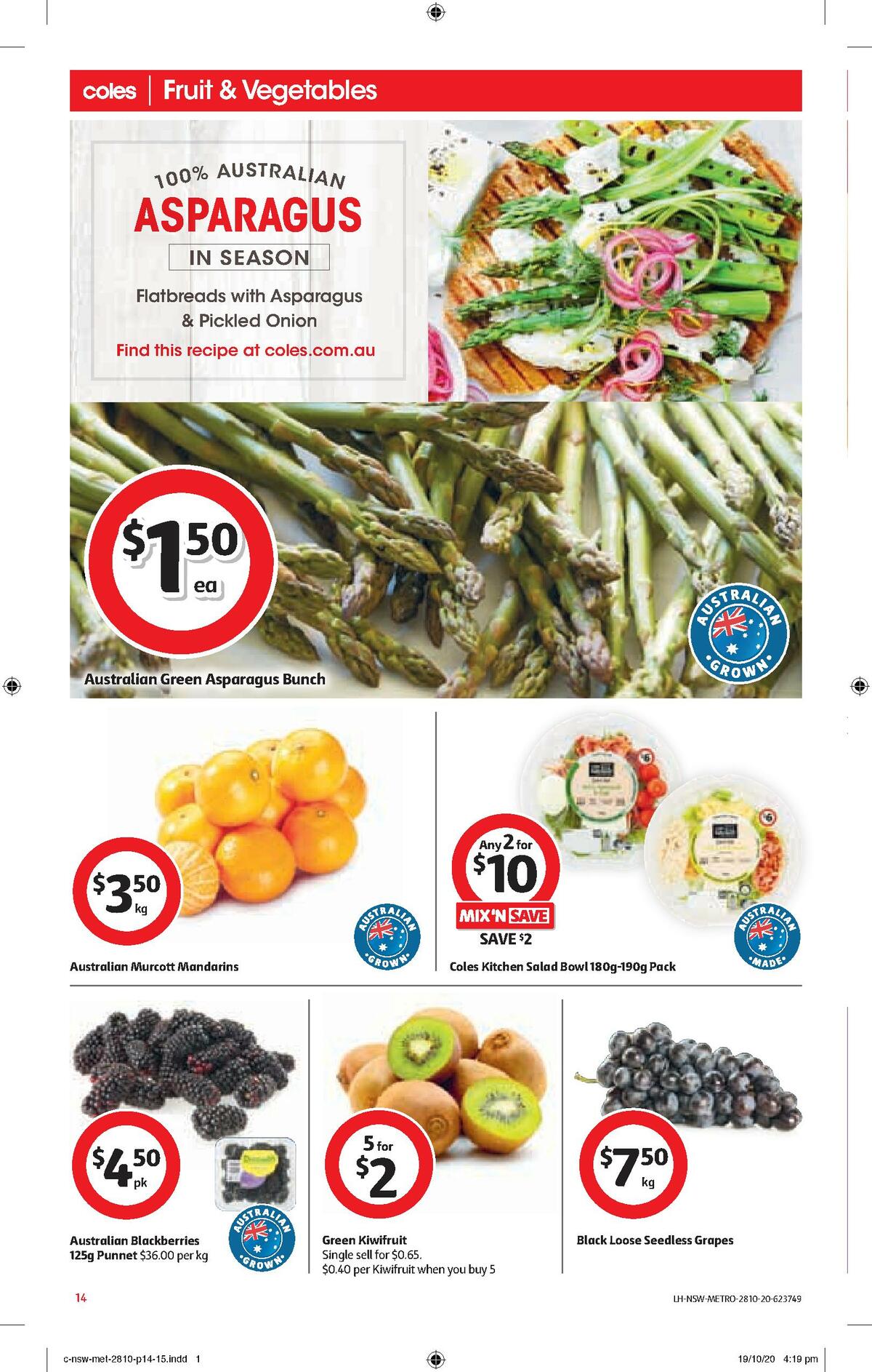Coles Catalogues from 28 October