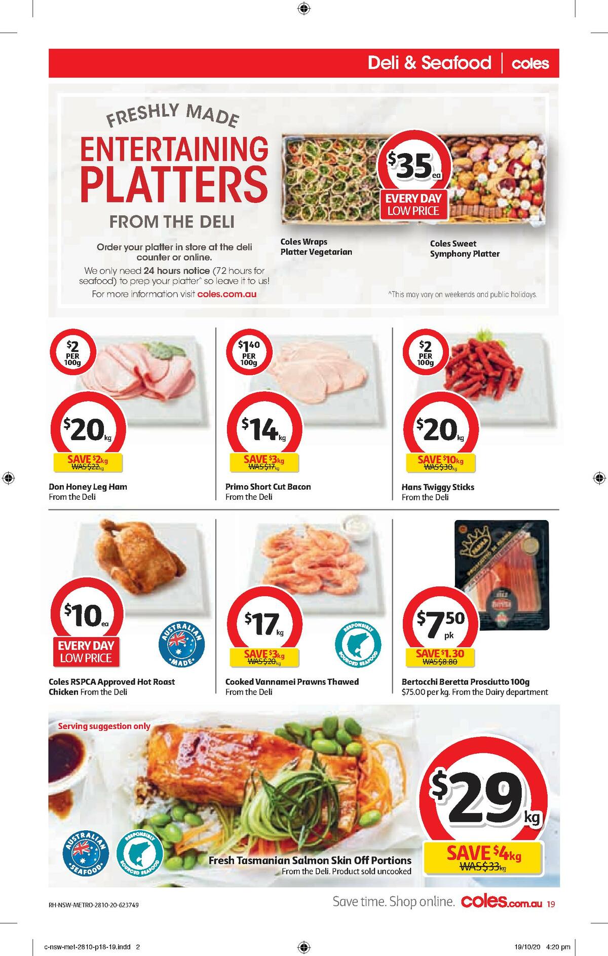 Coles Catalogues from 28 October