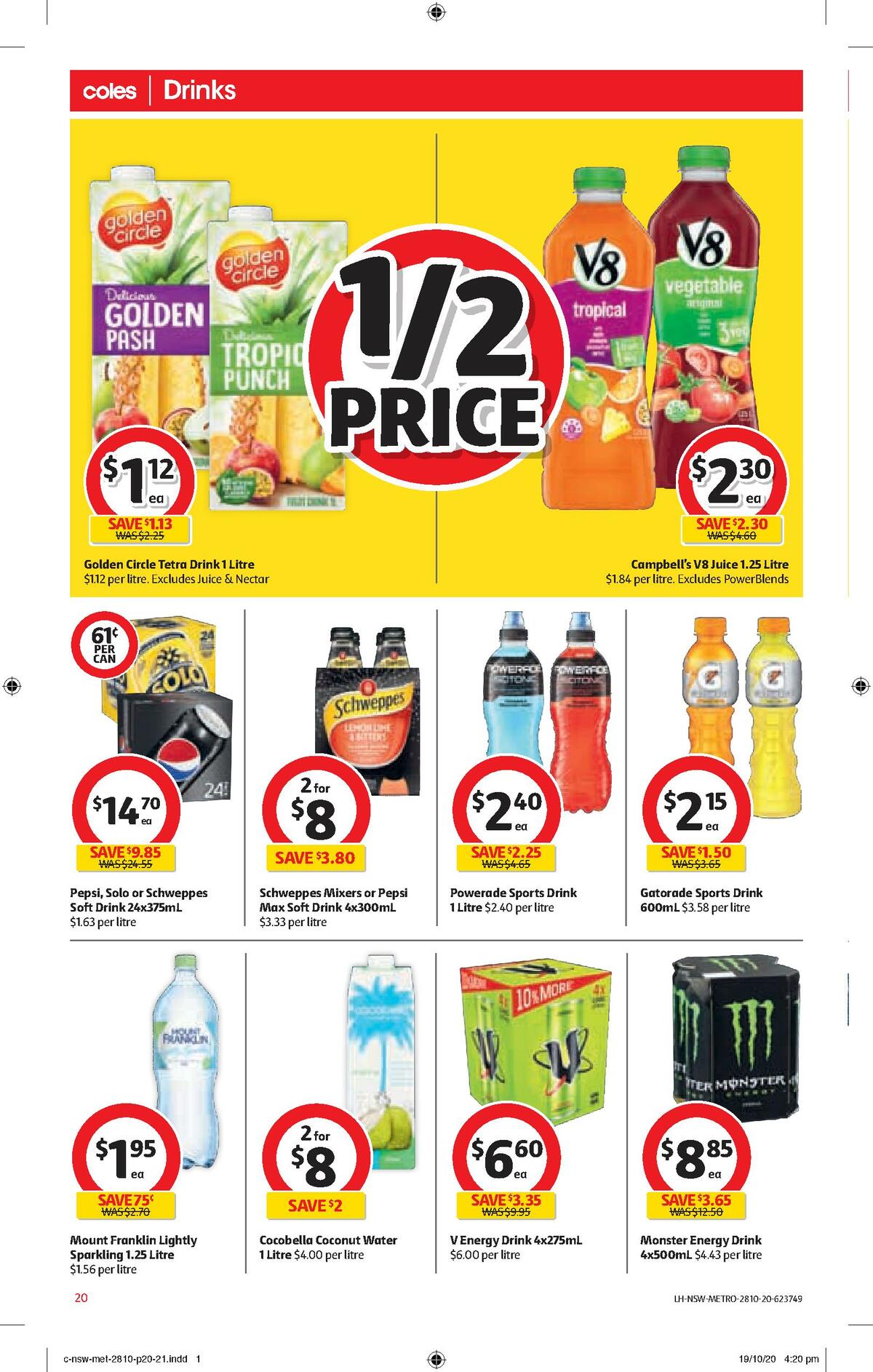 Coles Catalogues from 28 October