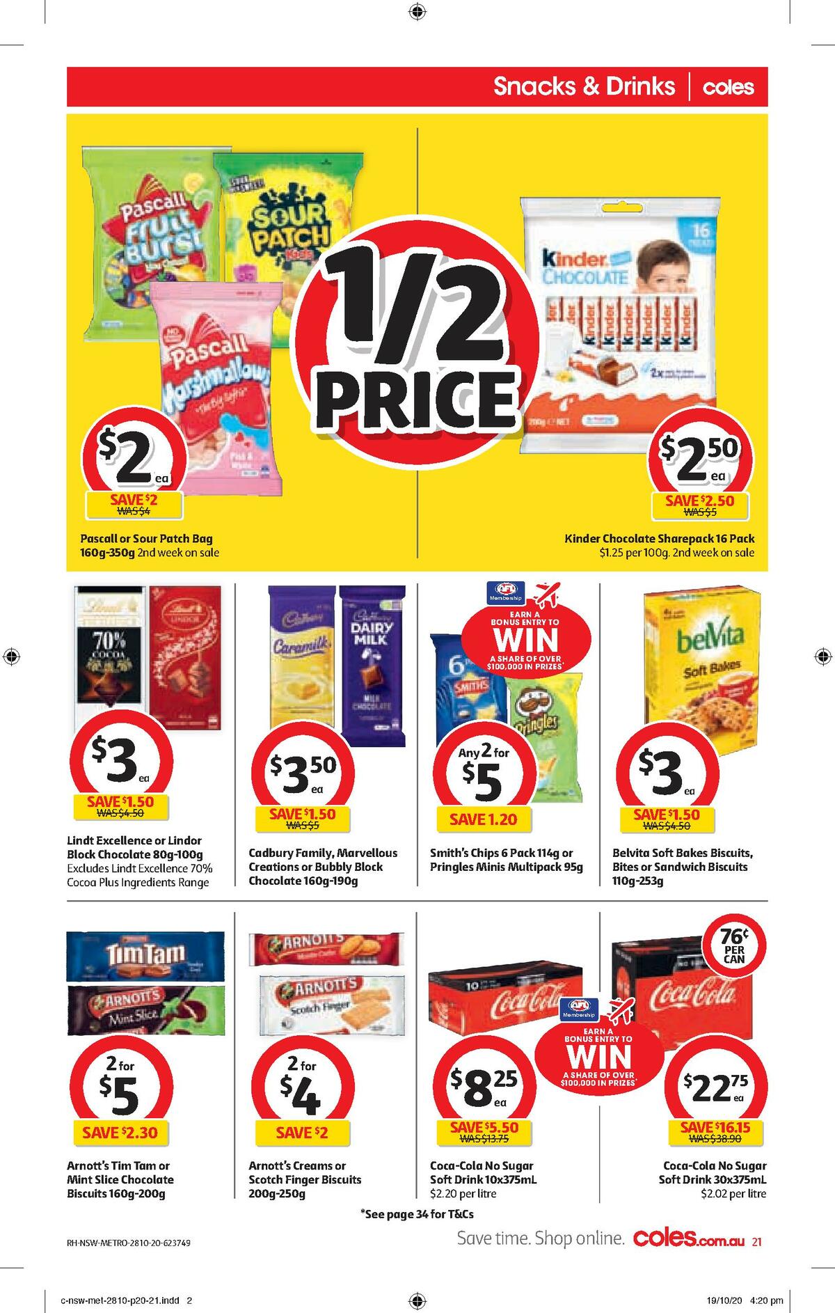 Coles Catalogues from 28 October