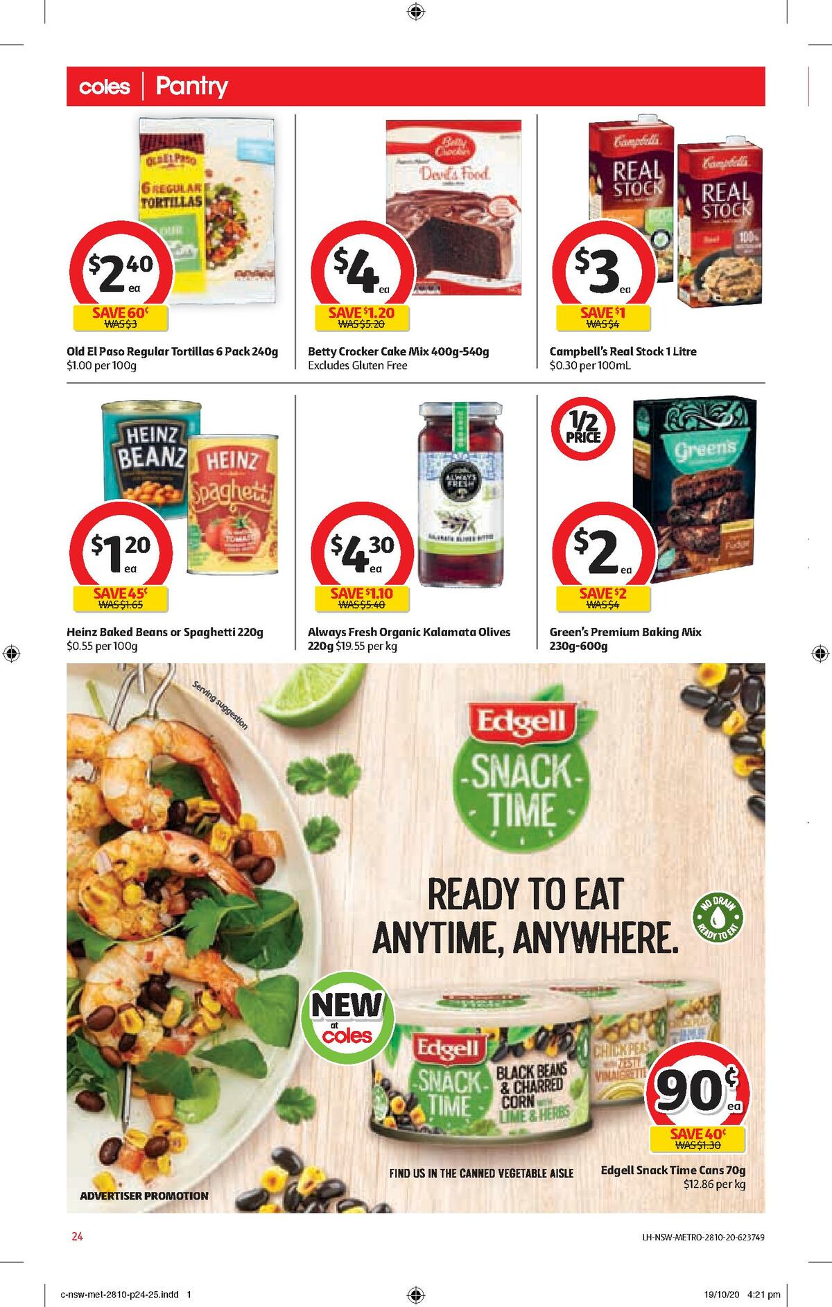 Coles Catalogues from 28 October
