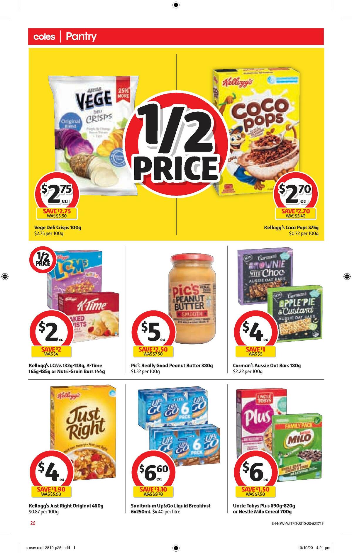 Coles Catalogues from 28 October