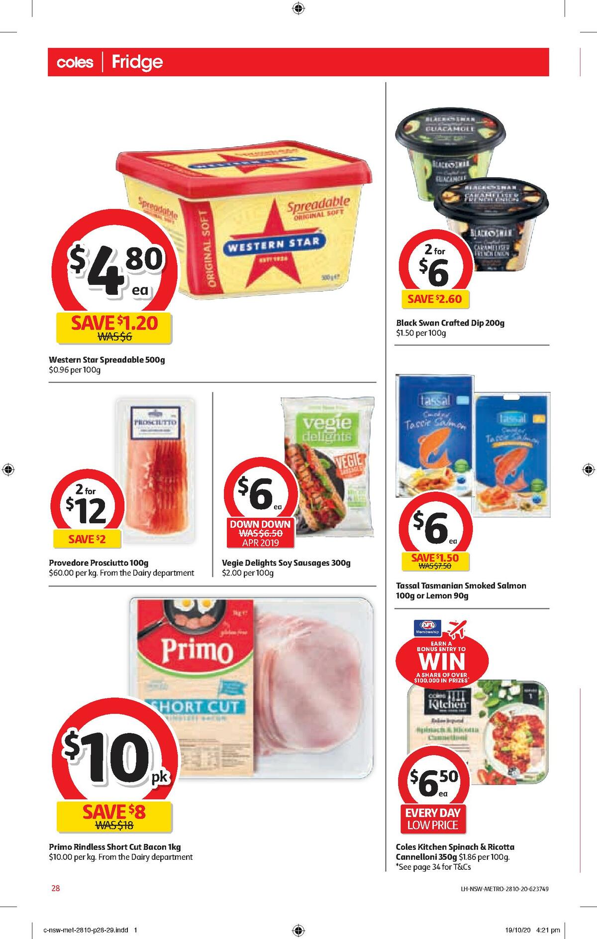 Coles Catalogues from 28 October