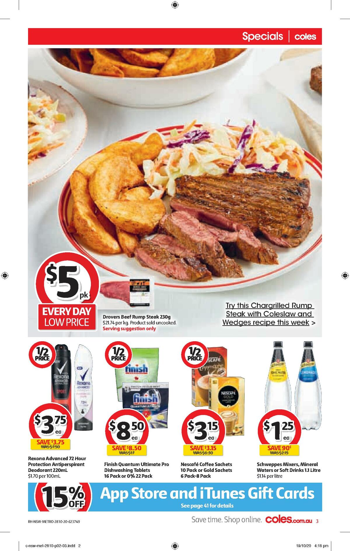 Coles Catalogues from 28 October