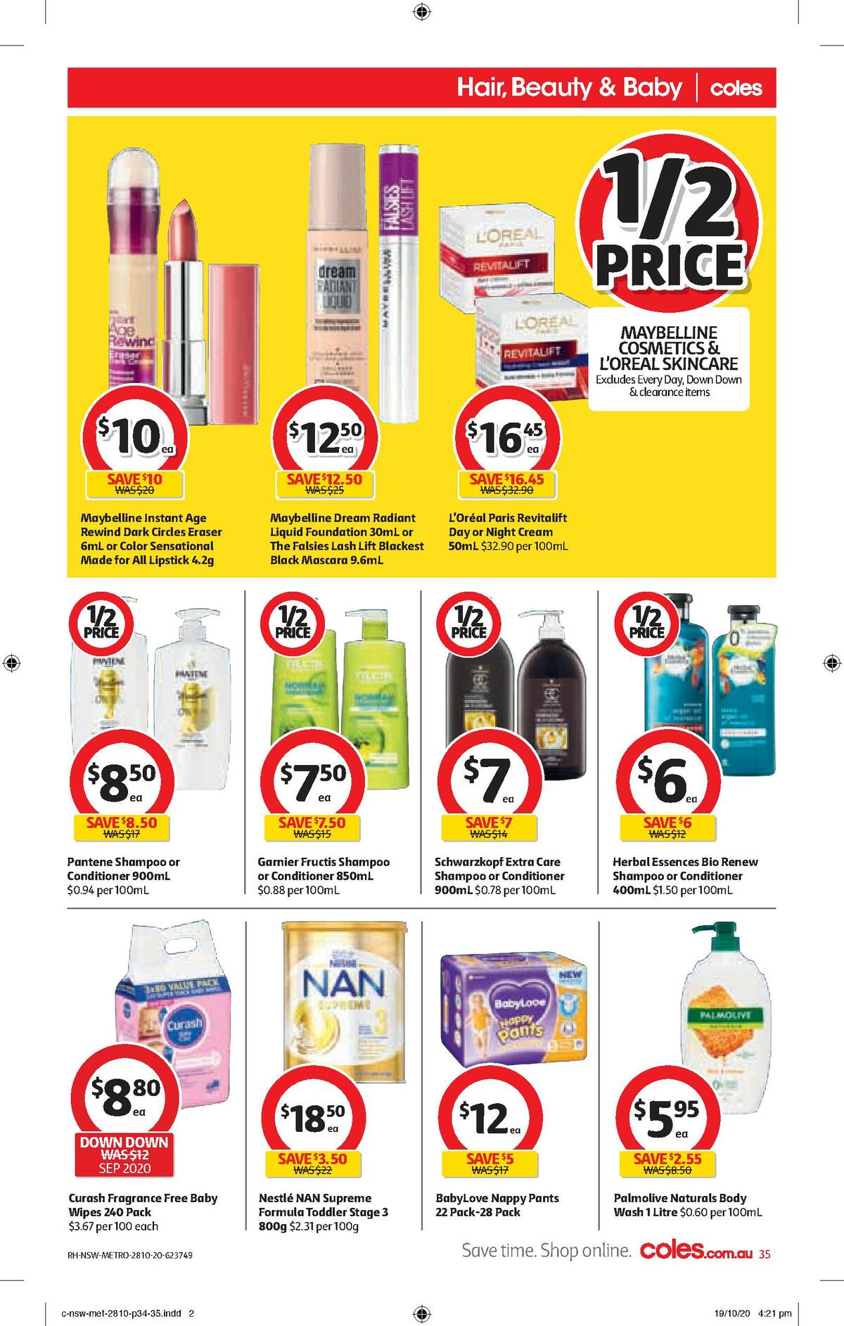 Coles Catalogues from 28 October