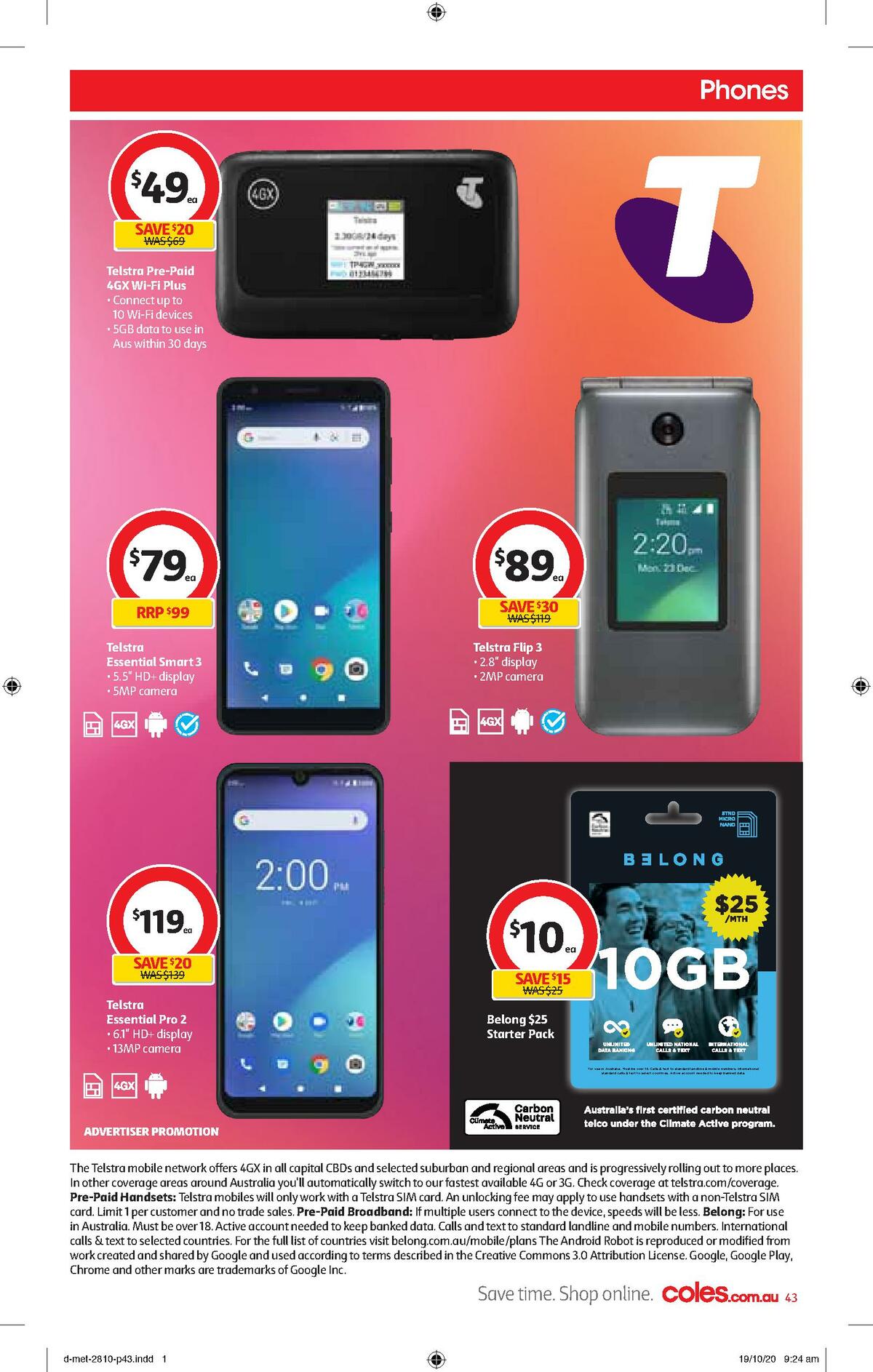 Coles Catalogues from 28 October