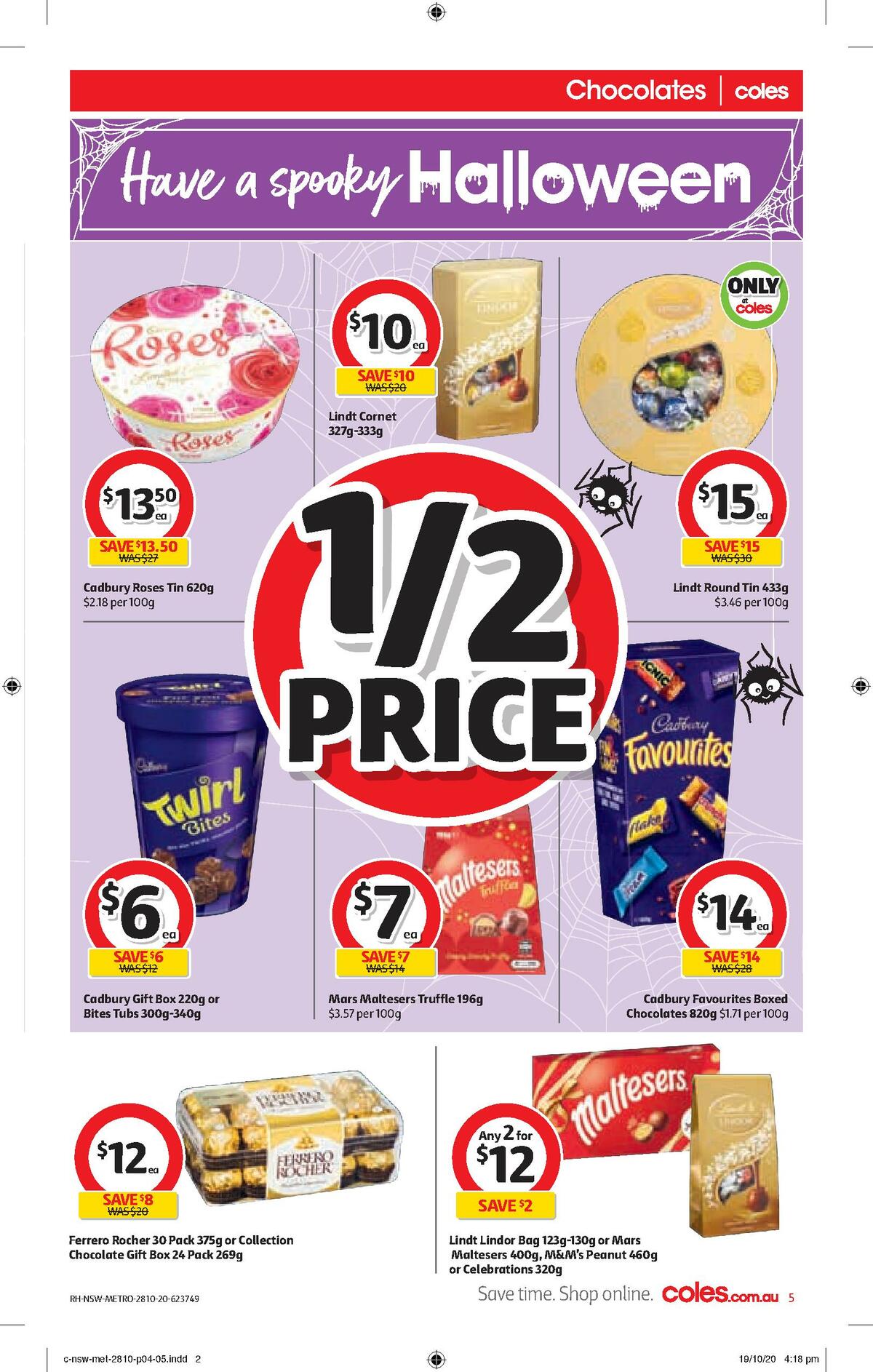 Coles Catalogues from 28 October