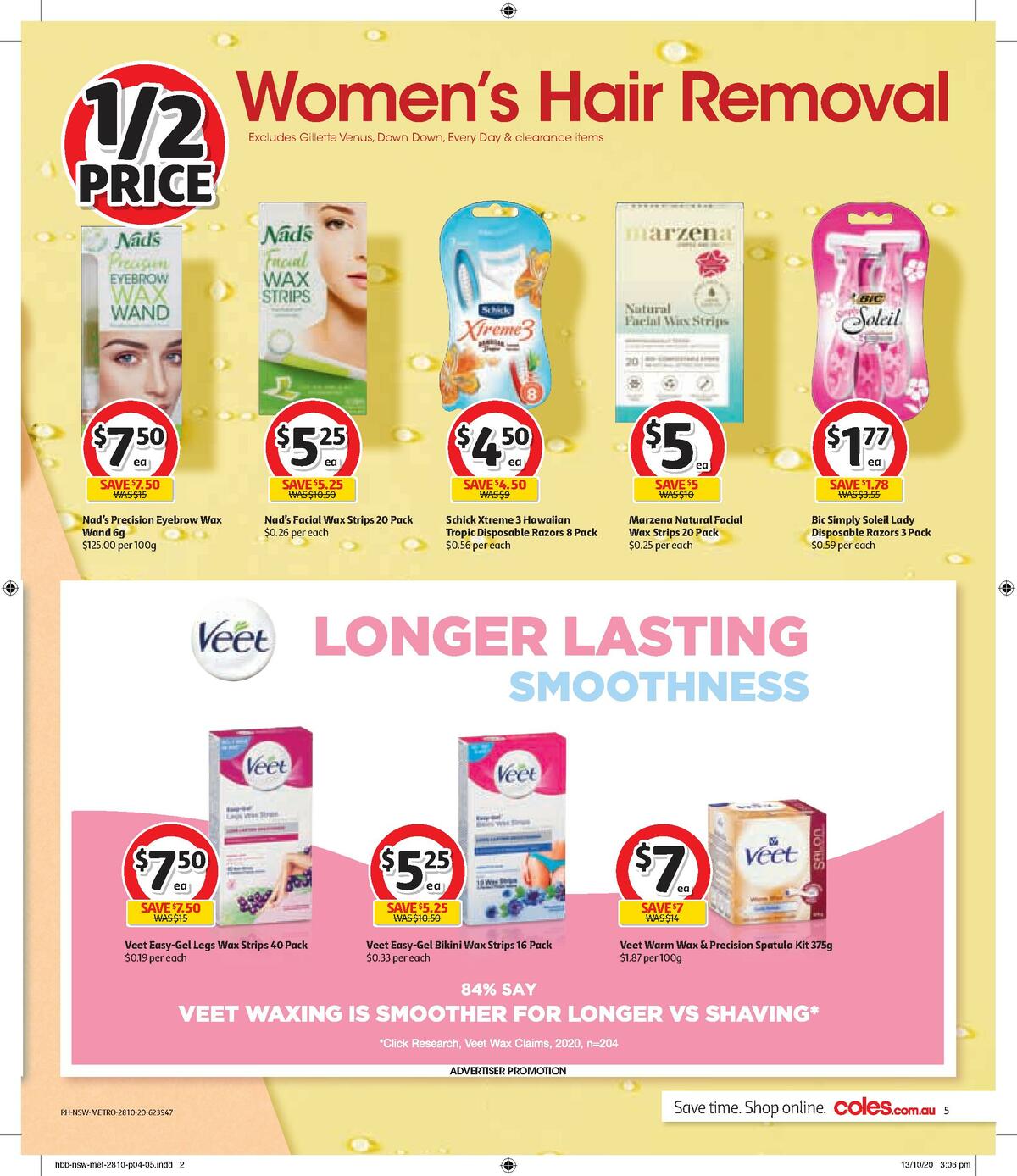 Coles Health & Beauty Catalogues from 28 October