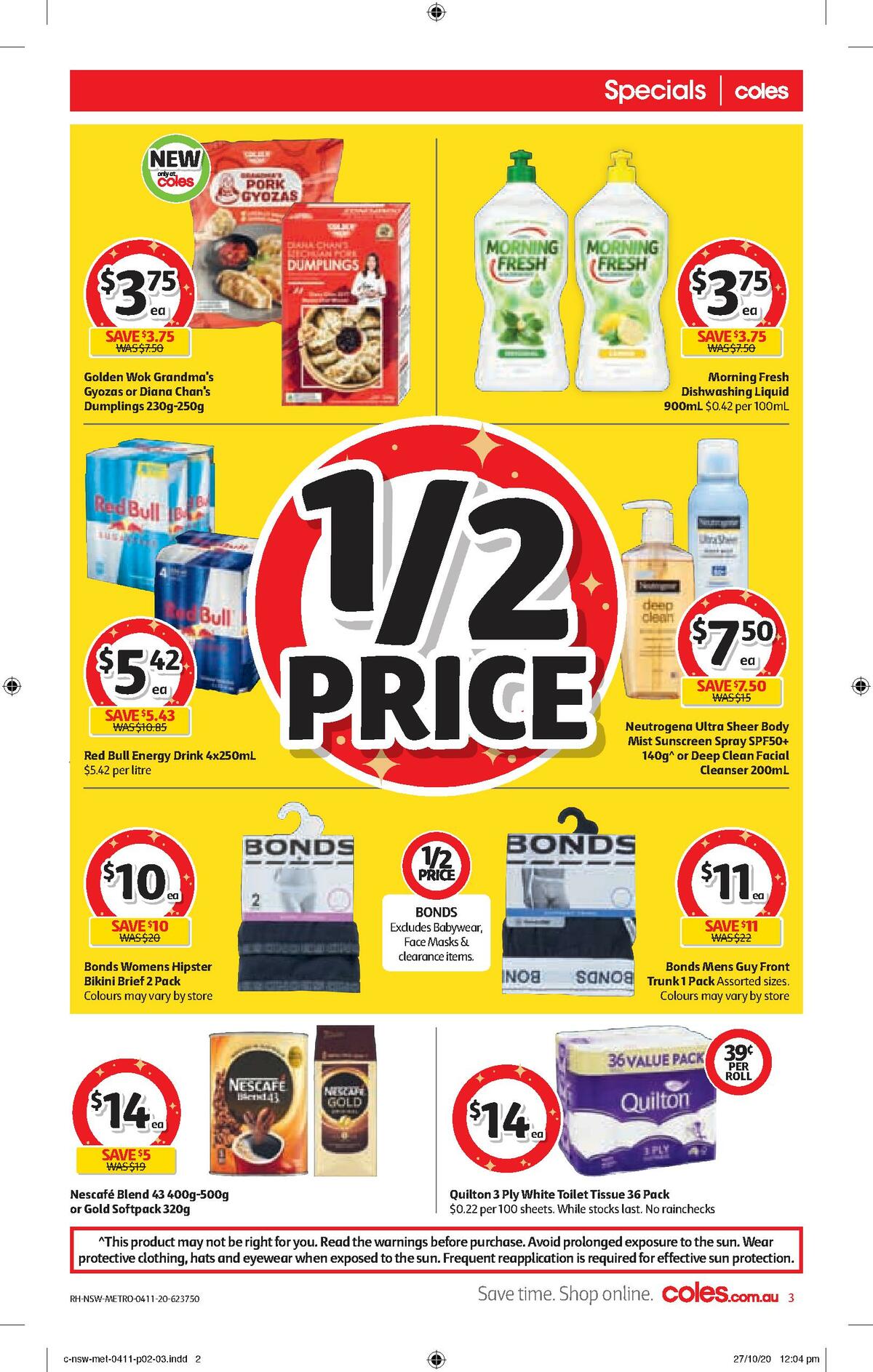 Coles Catalogues from 4 November