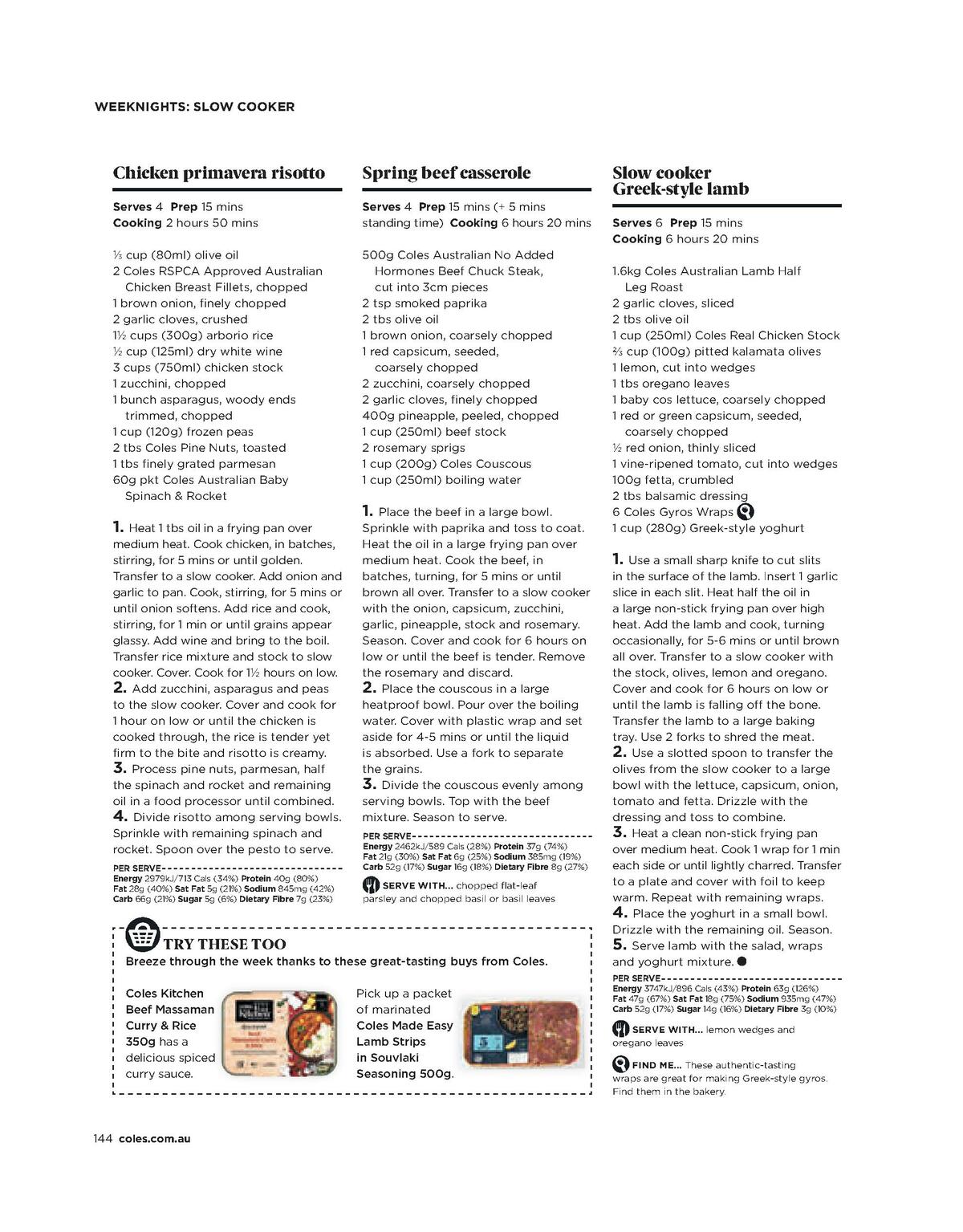 Coles Magazine November Catalogues from 1 November