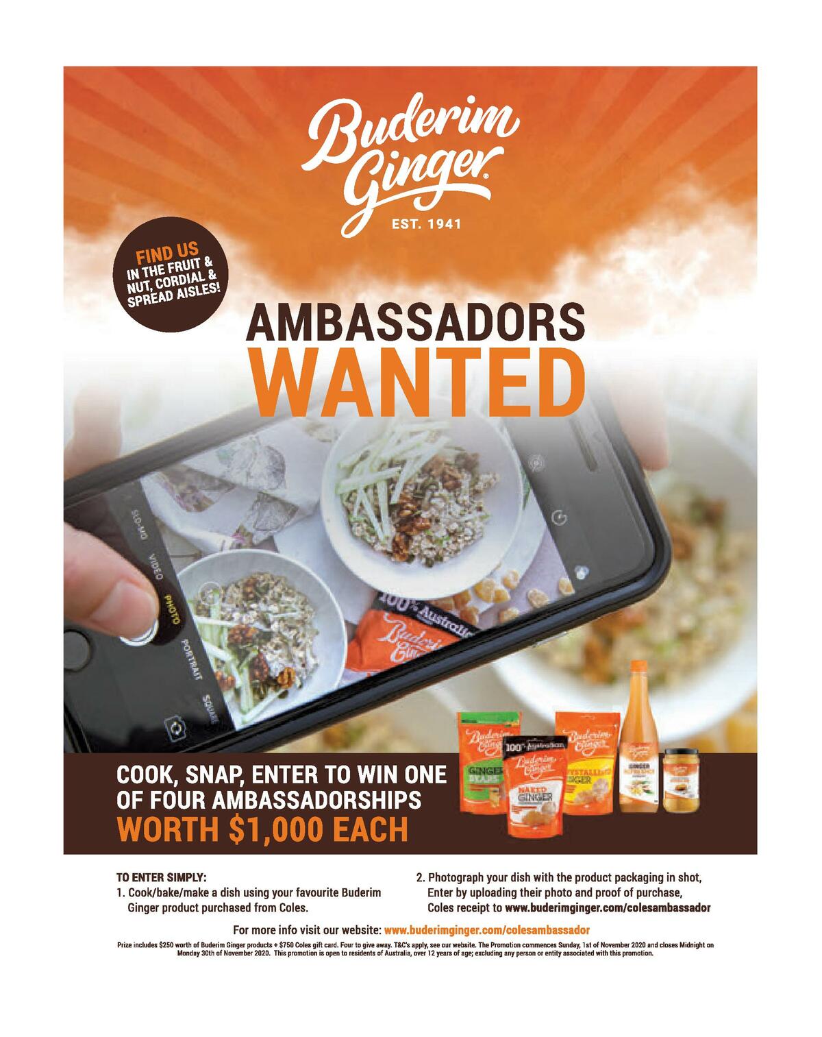 Coles Magazine November Catalogues from 1 November