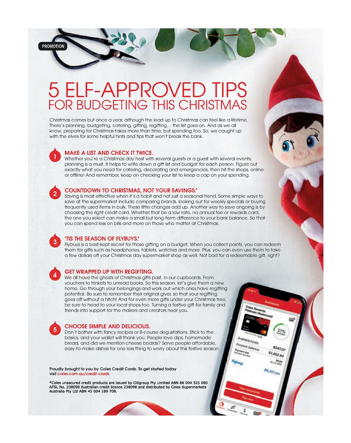 Coles Magazine November Catalogues from 1 November