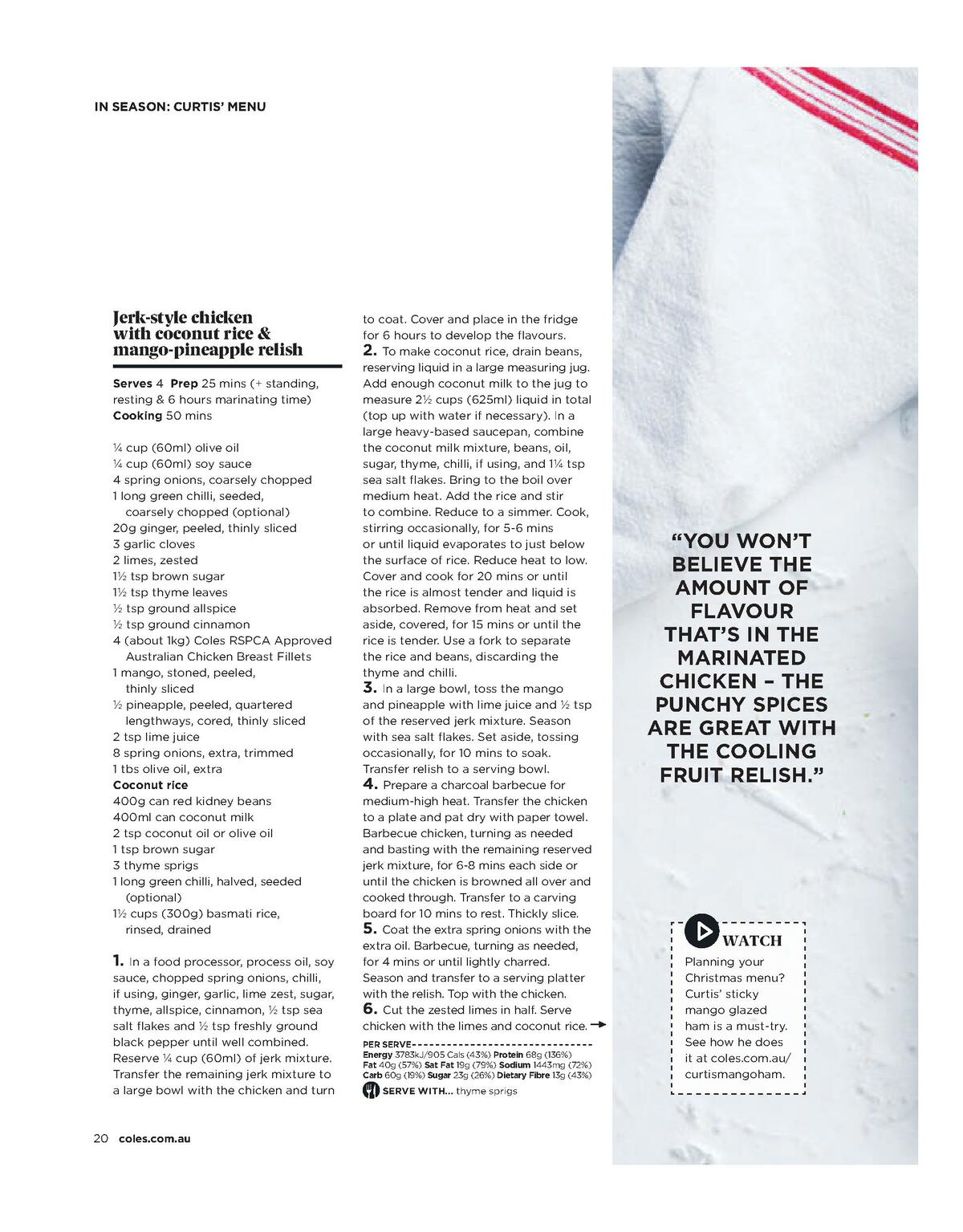 Coles Magazine November Catalogues from 1 November