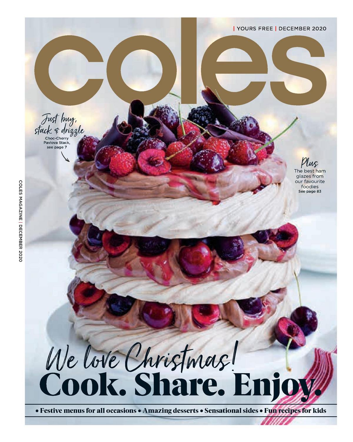 Coles Magazine December Catalogues from 1 December