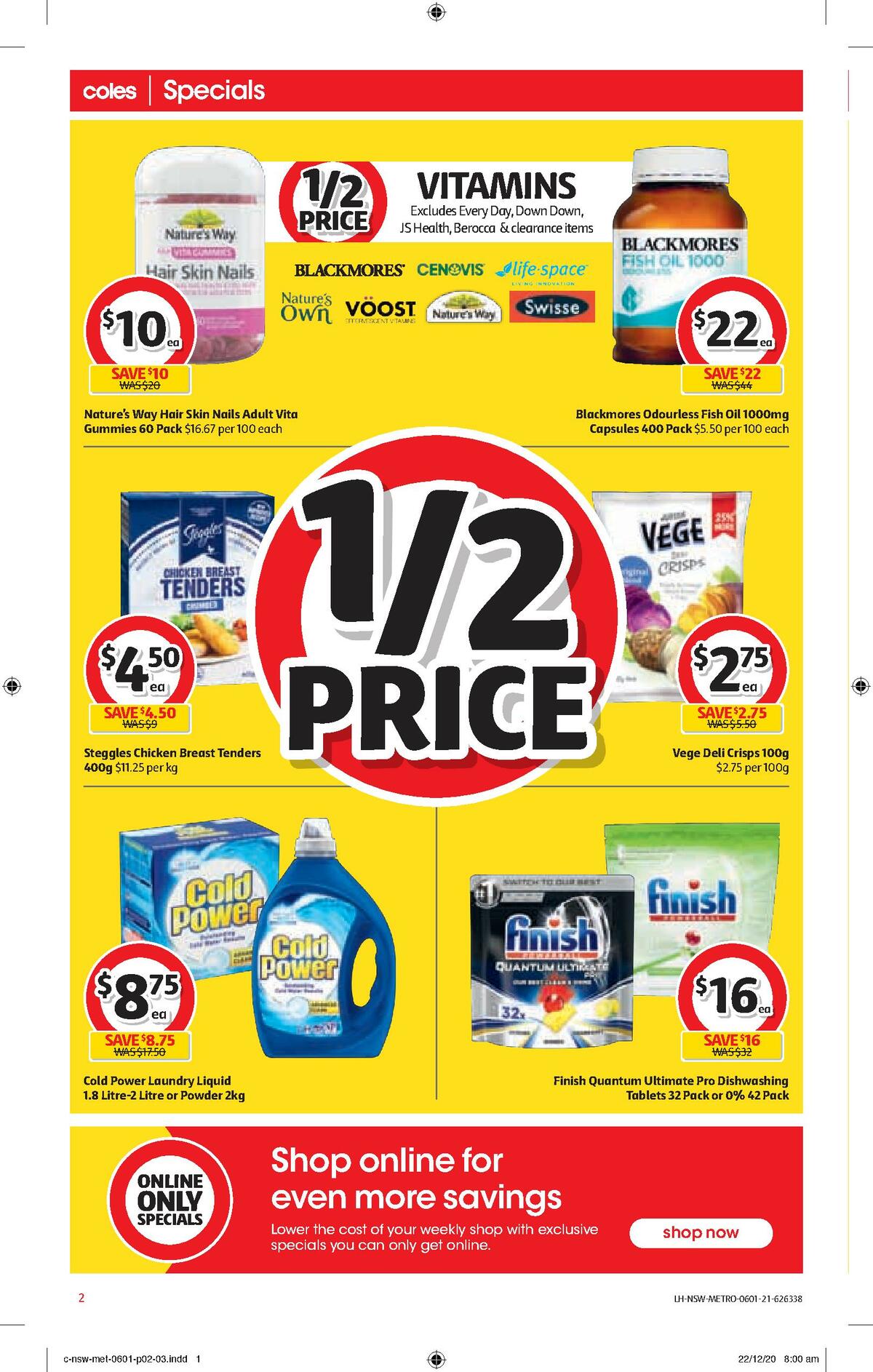 Coles Catalogues from 6 January