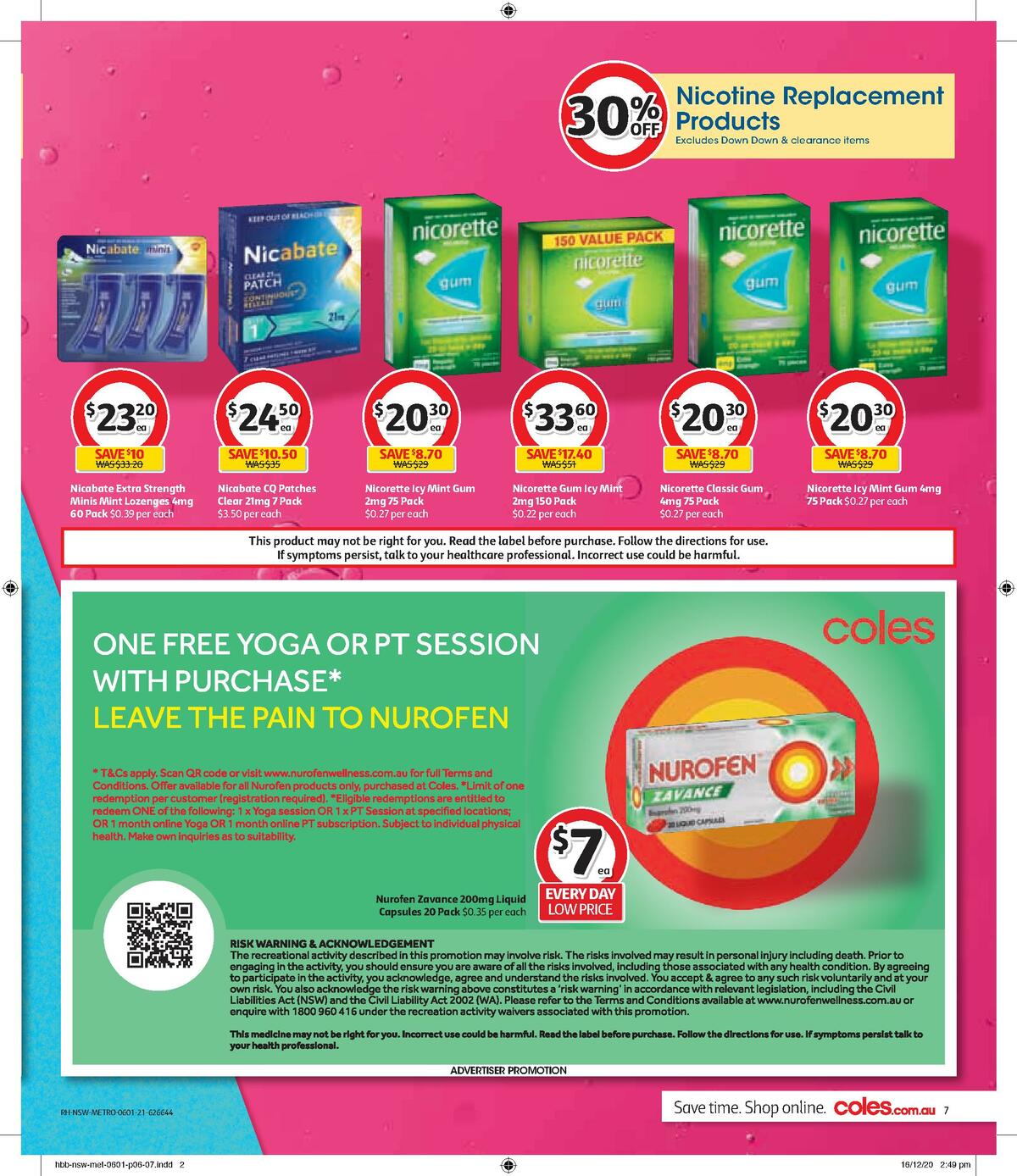 Coles Health & Beauty Catalogues from 6 January