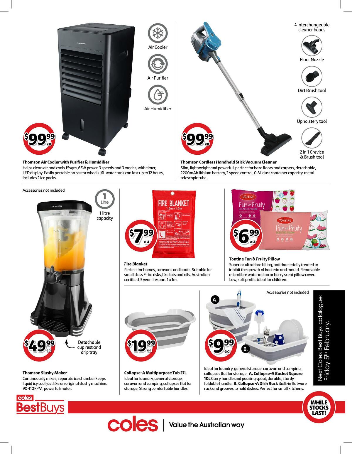Coles Best Buys Catalogues from 22 January