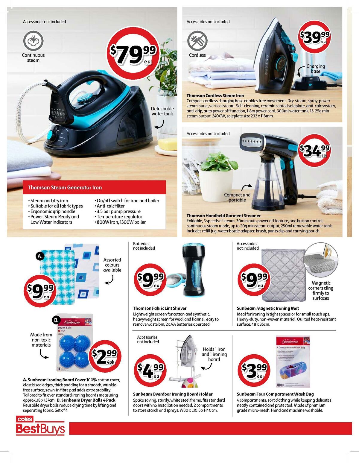 Coles Best Buys - Laundry Catalogues from 19 February
