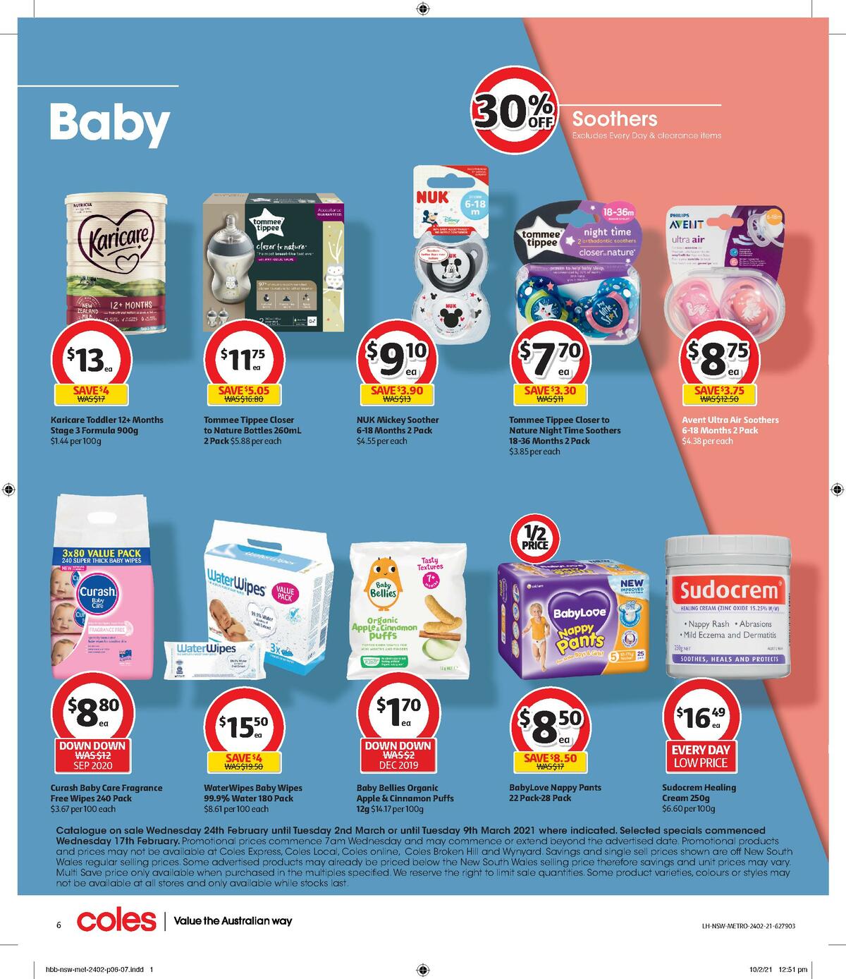 Coles Health & Beauty Catalogues from 24 February