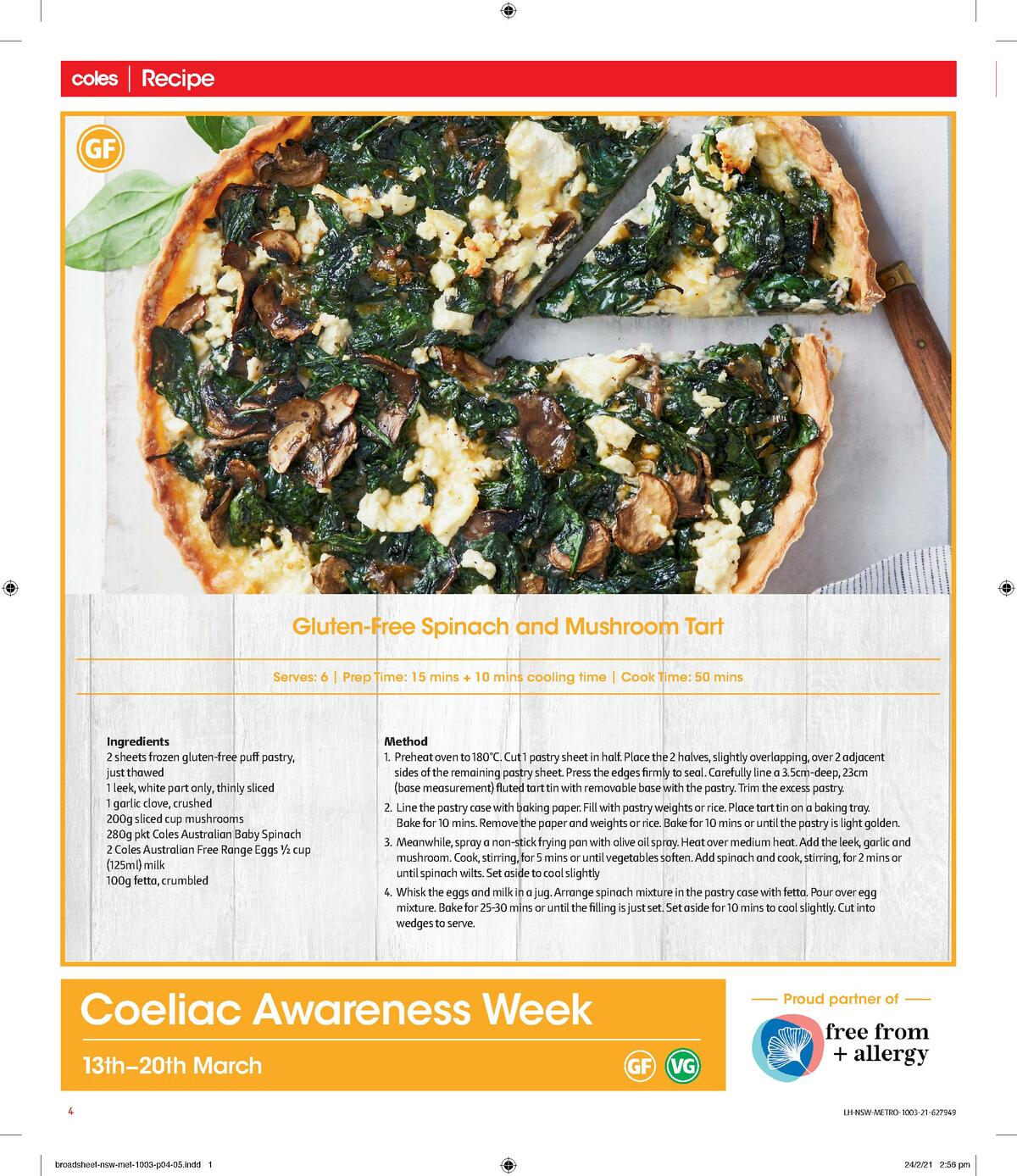 Coles Coeliac Awareness Week Catalogue Catalogues from 10 March