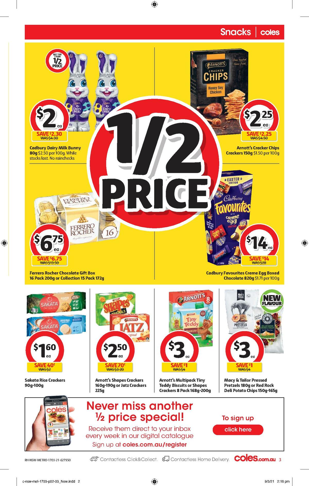 Coles Catalogues from 17 March