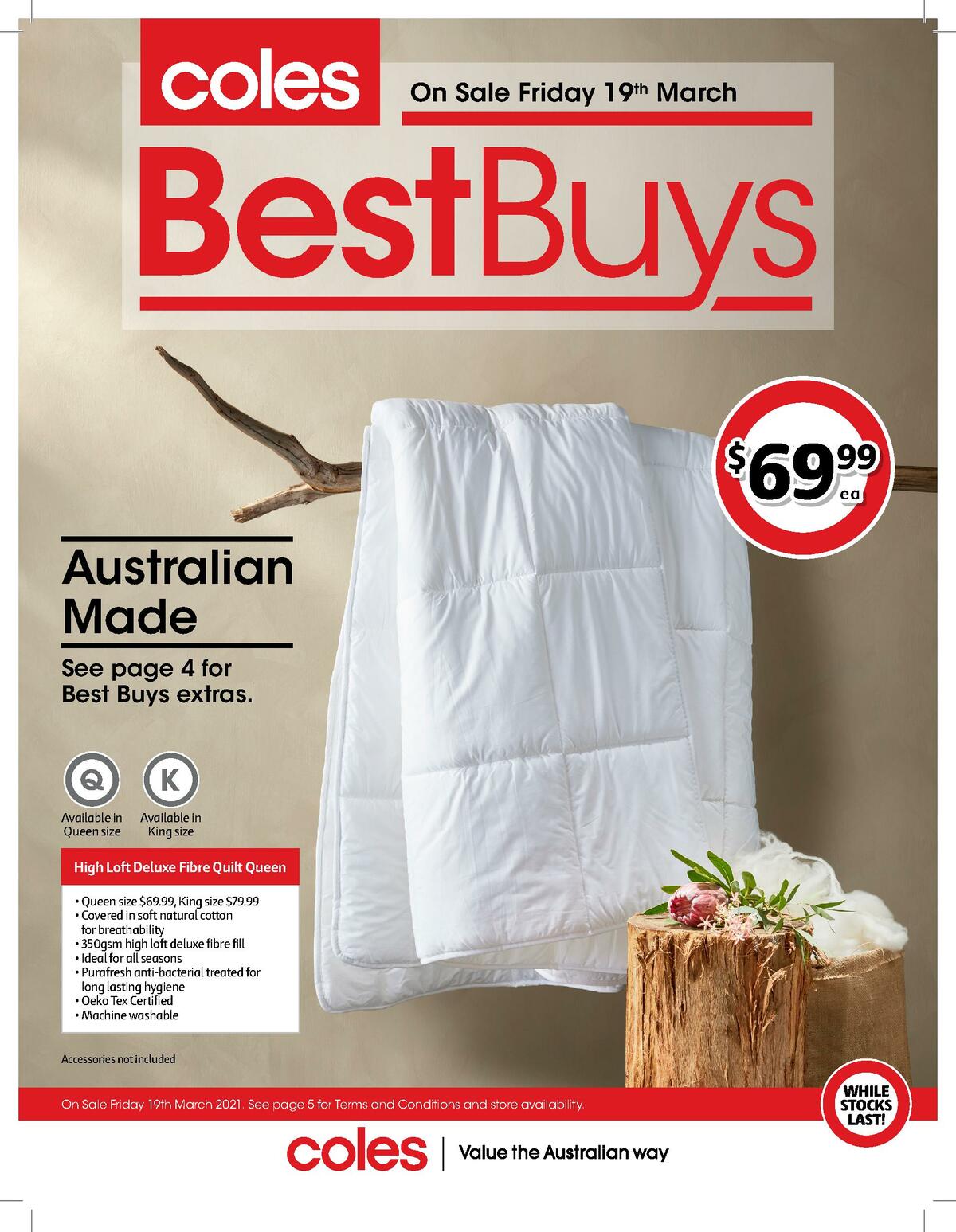 Coles Best Buys Catalogues from 19 March