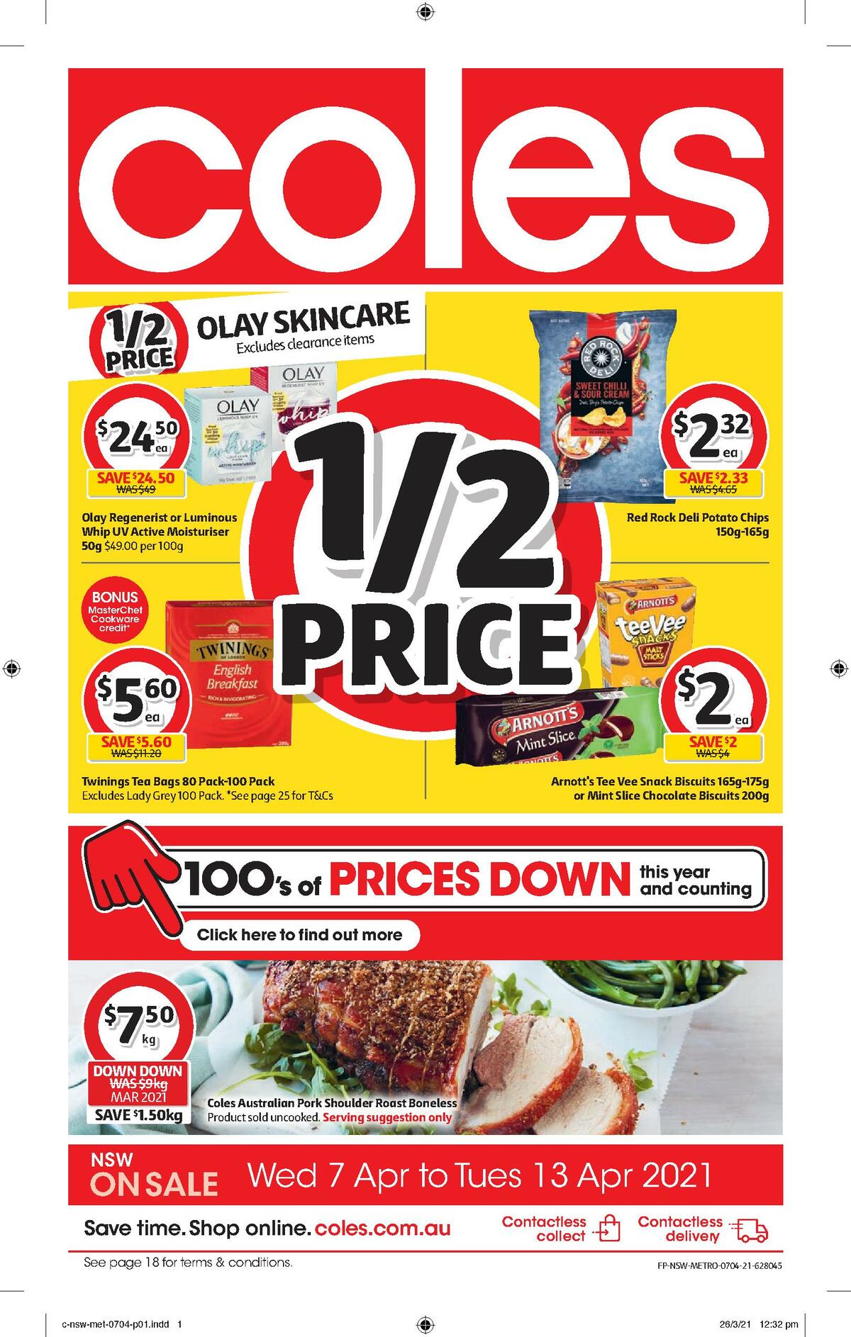 Coles Catalogues from 7 April