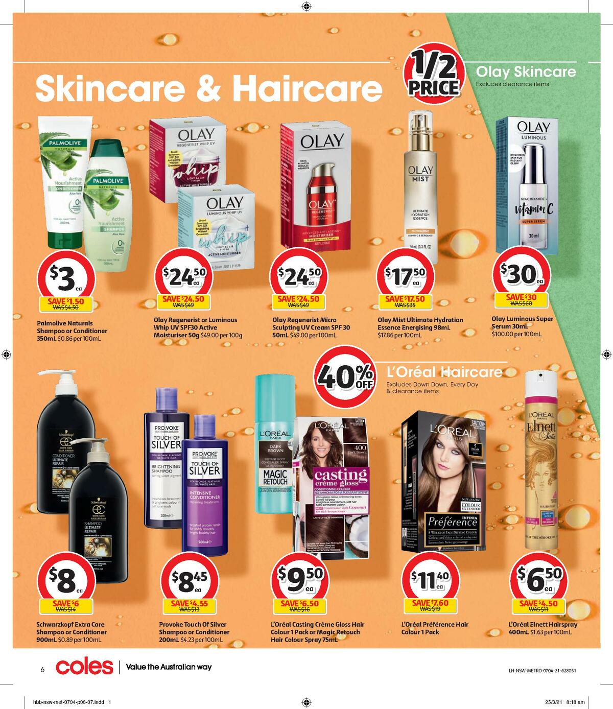 Coles Health & Beauty Catalogues from 7 April