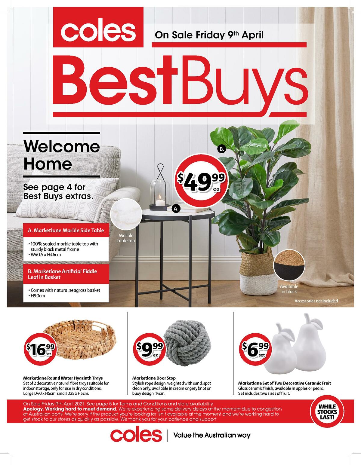 Coles Best Buys Catalogues from 9 April