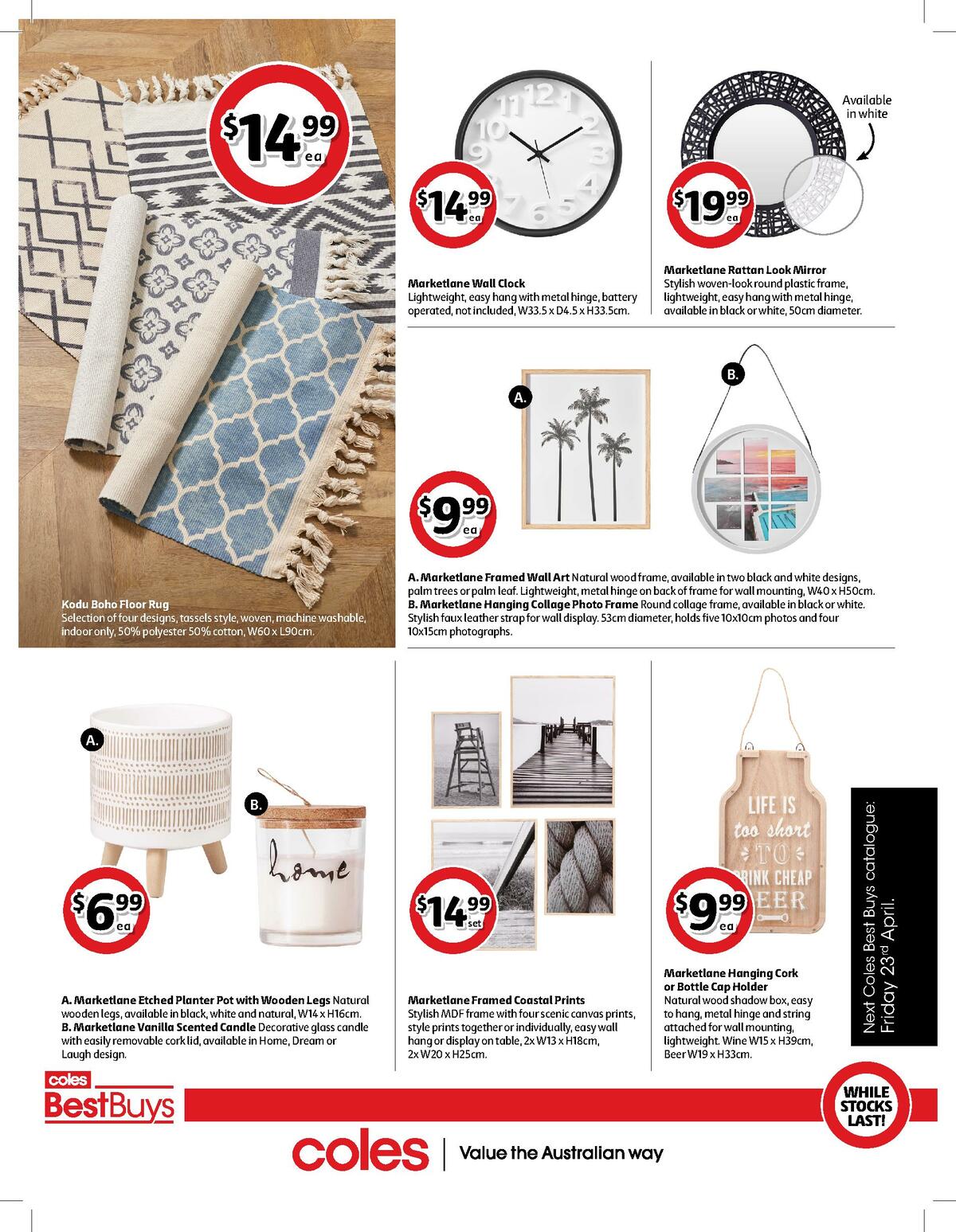 Coles Best Buys Catalogues from 9 April