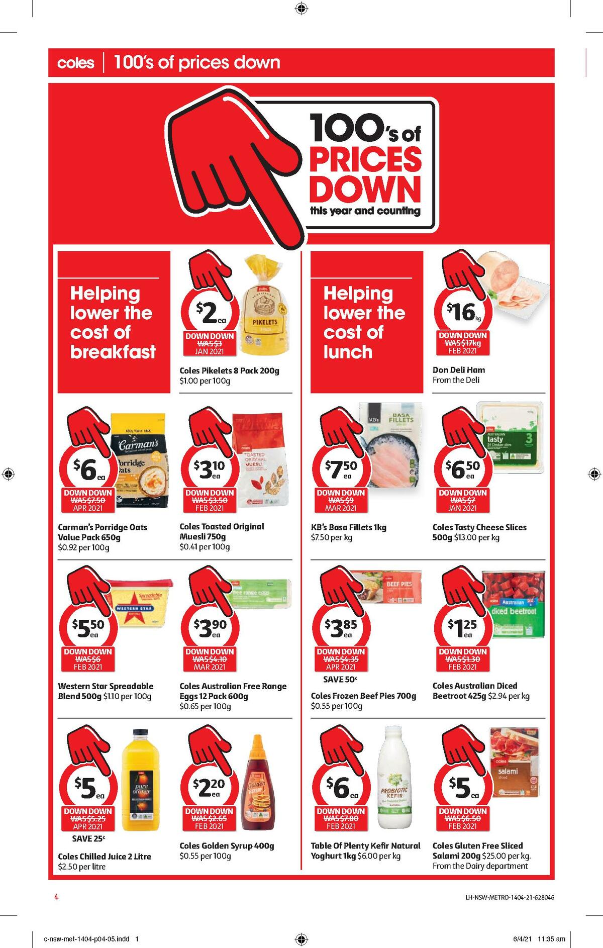 Coles Catalogues from 14 April