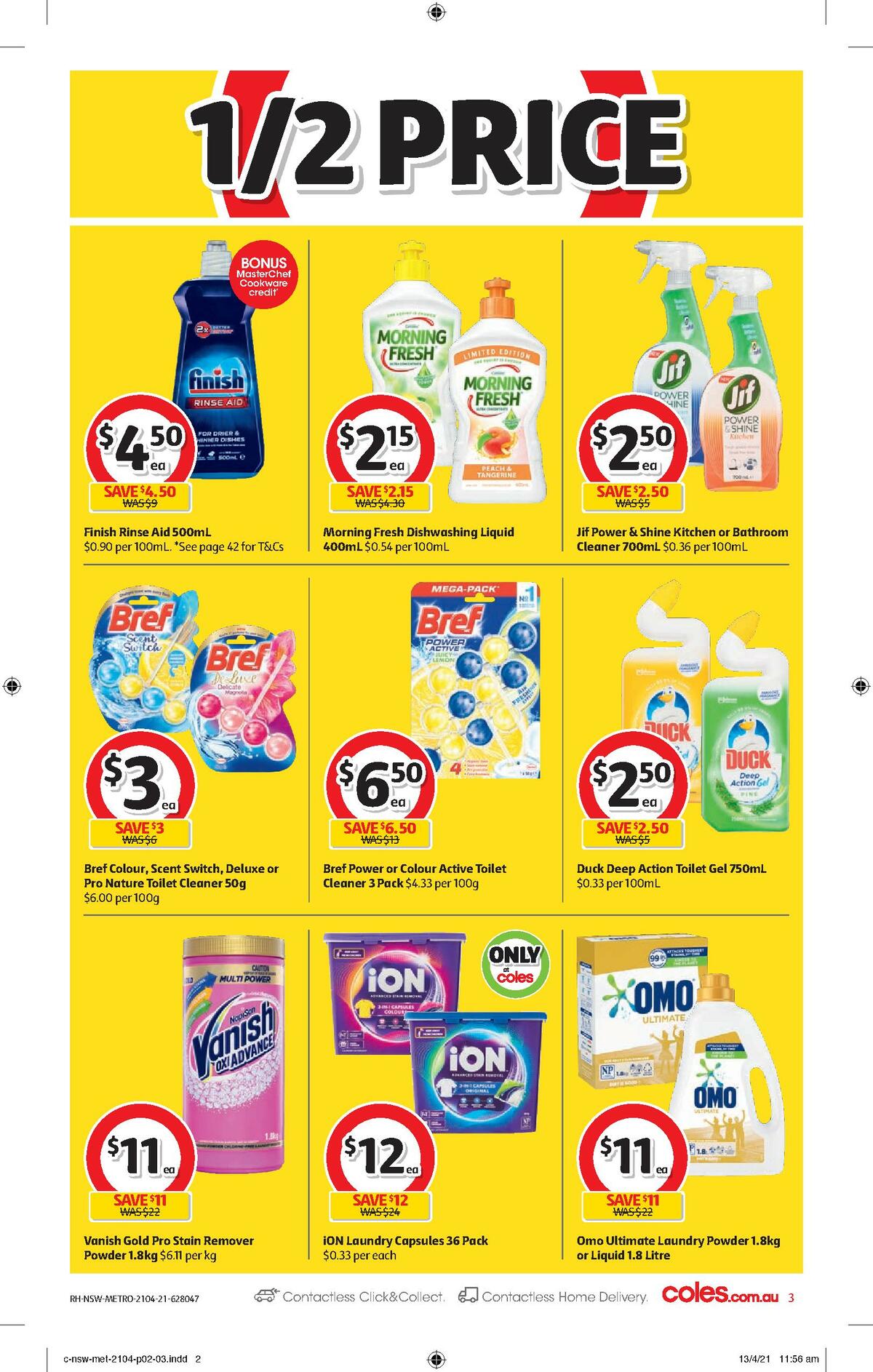 Coles Catalogues from 21 April