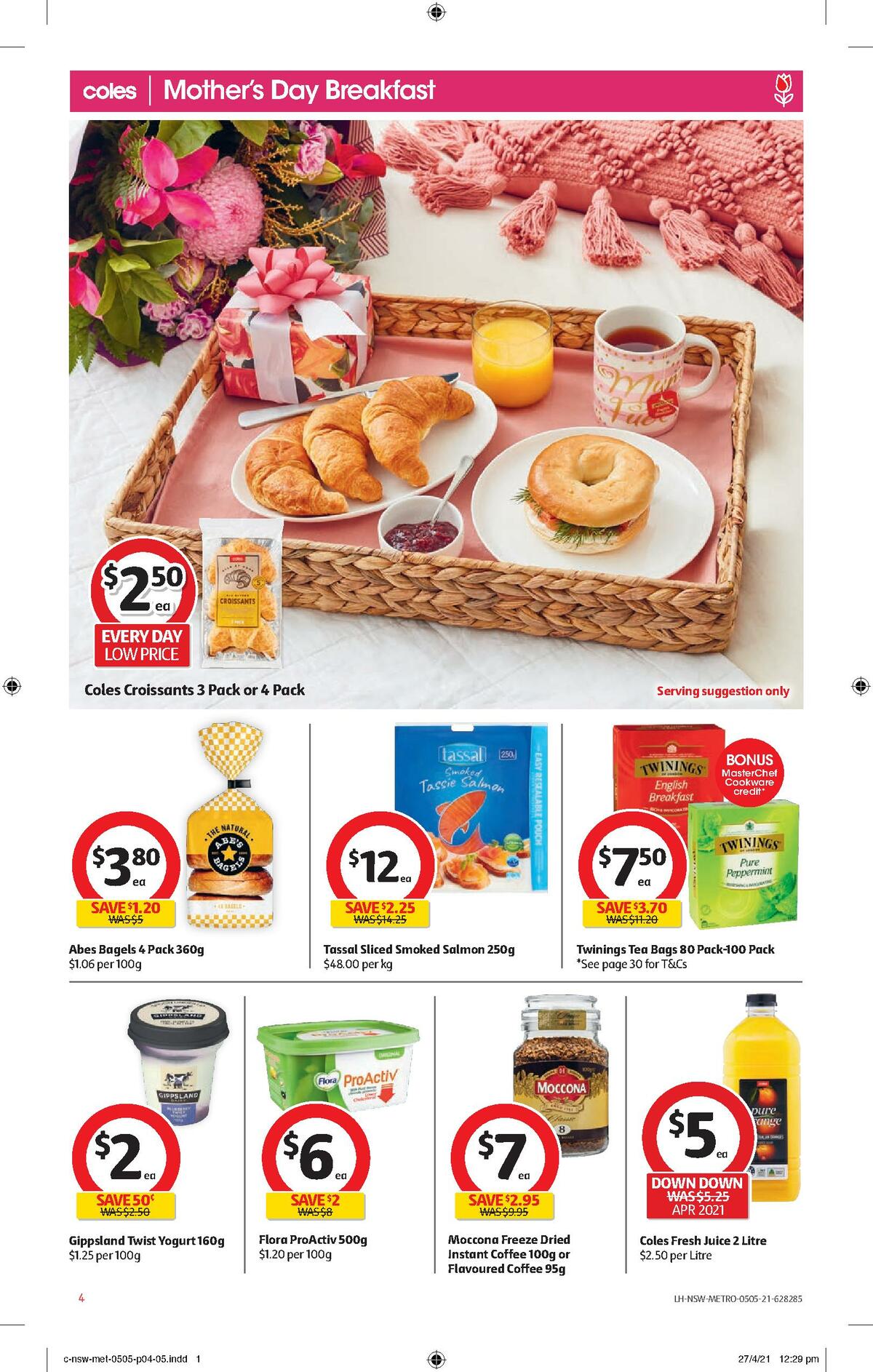 Coles Catalogues from 5 May