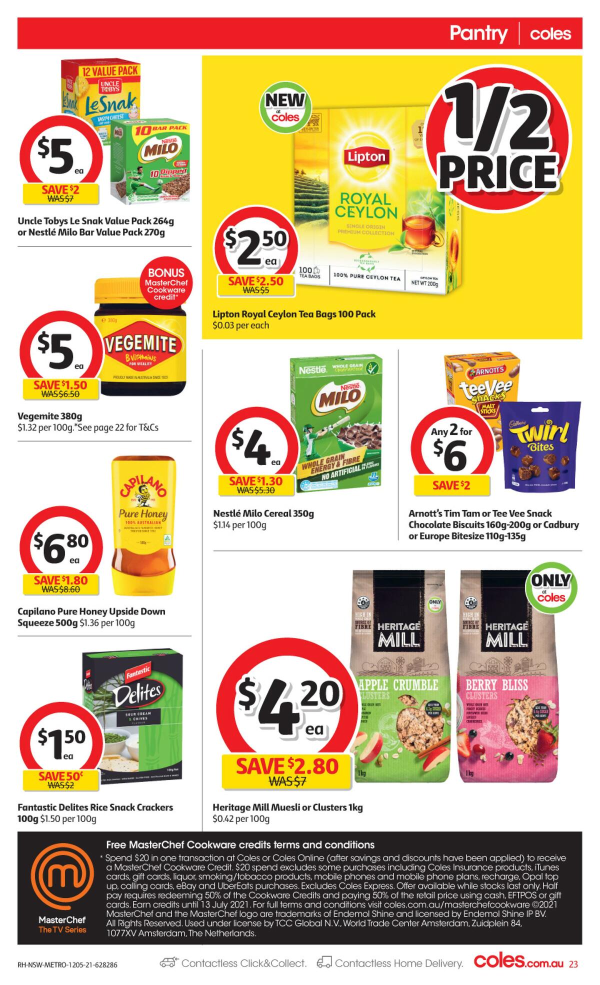 Coles Catalogues from 12 May