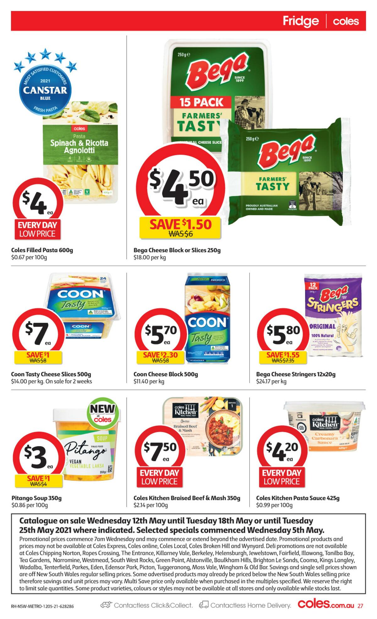 Coles Catalogues from 12 May