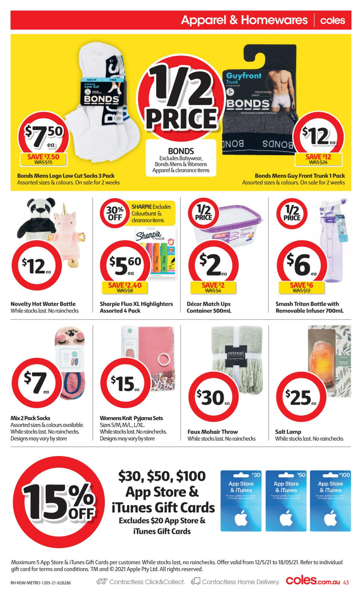 Coles Catalogues from 12 May