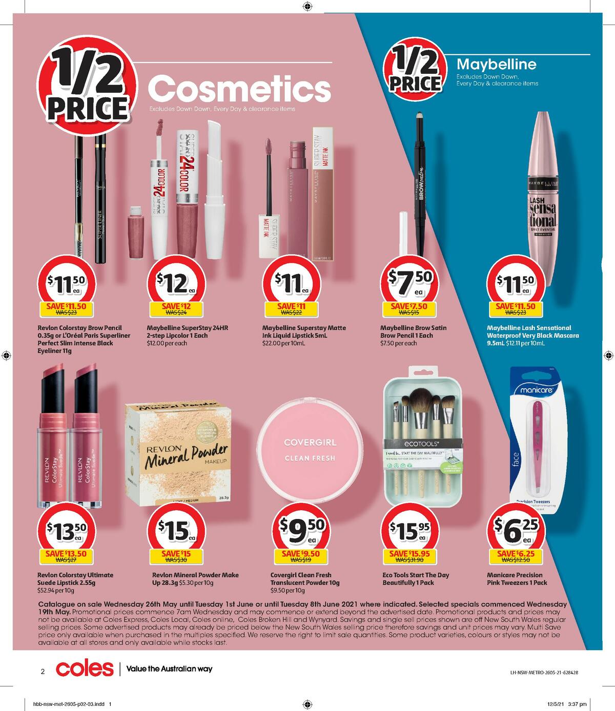 Coles Health & Beauty Catalogues from 26 May