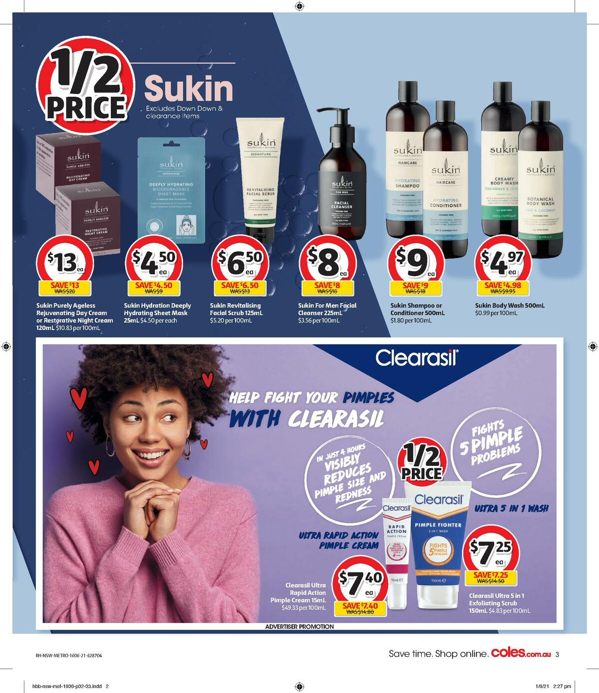 Coles Health & Beauty Catalogues from 16 June