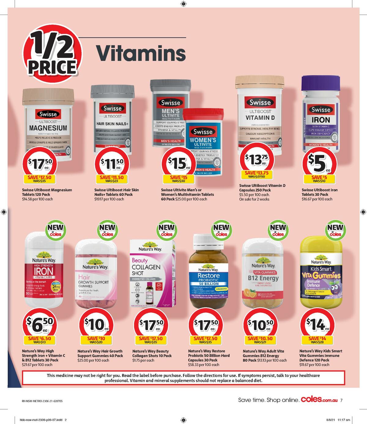 Coles Health & Beauty Catalogues from 23 June