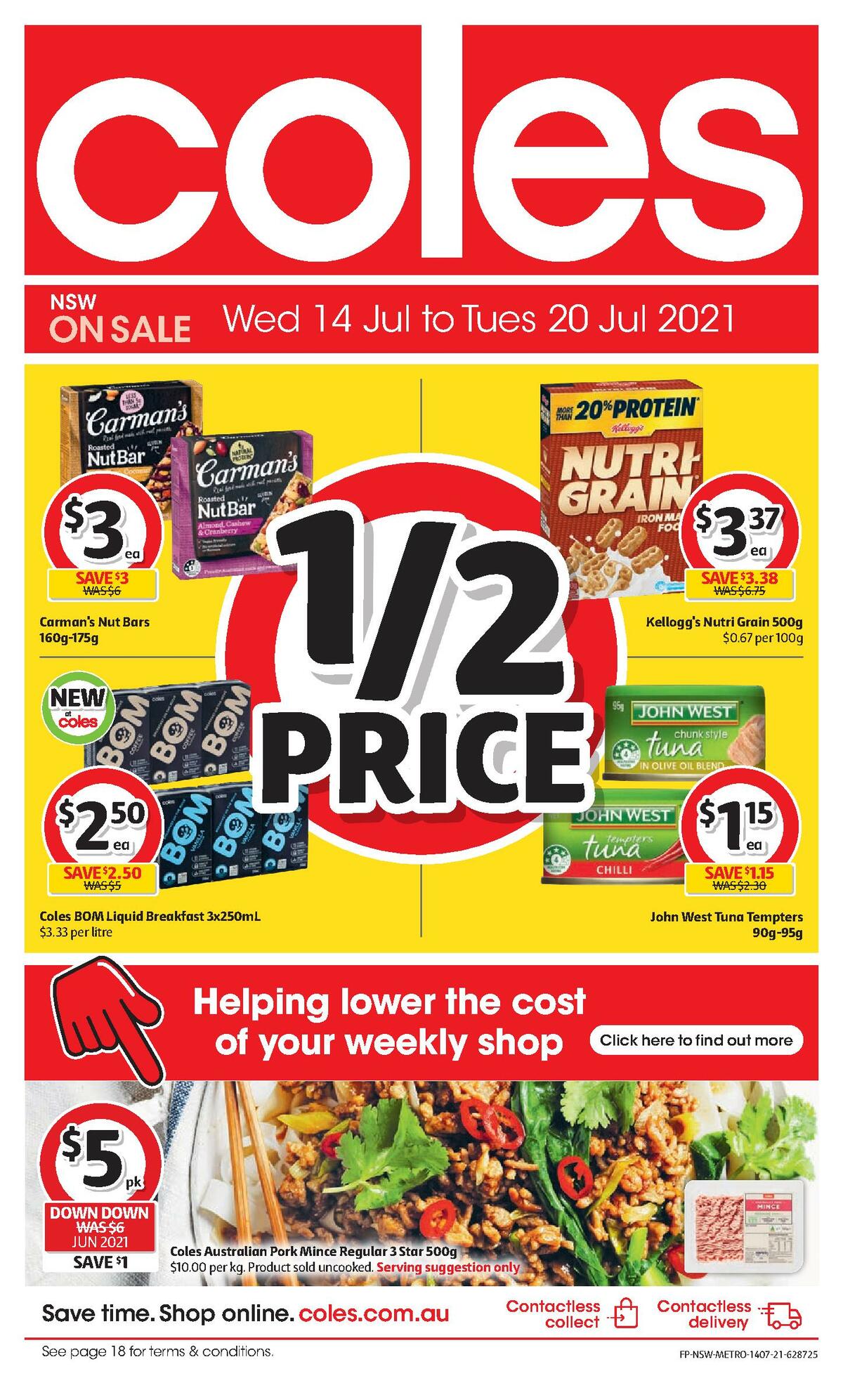 Coles Catalogues from 14 July