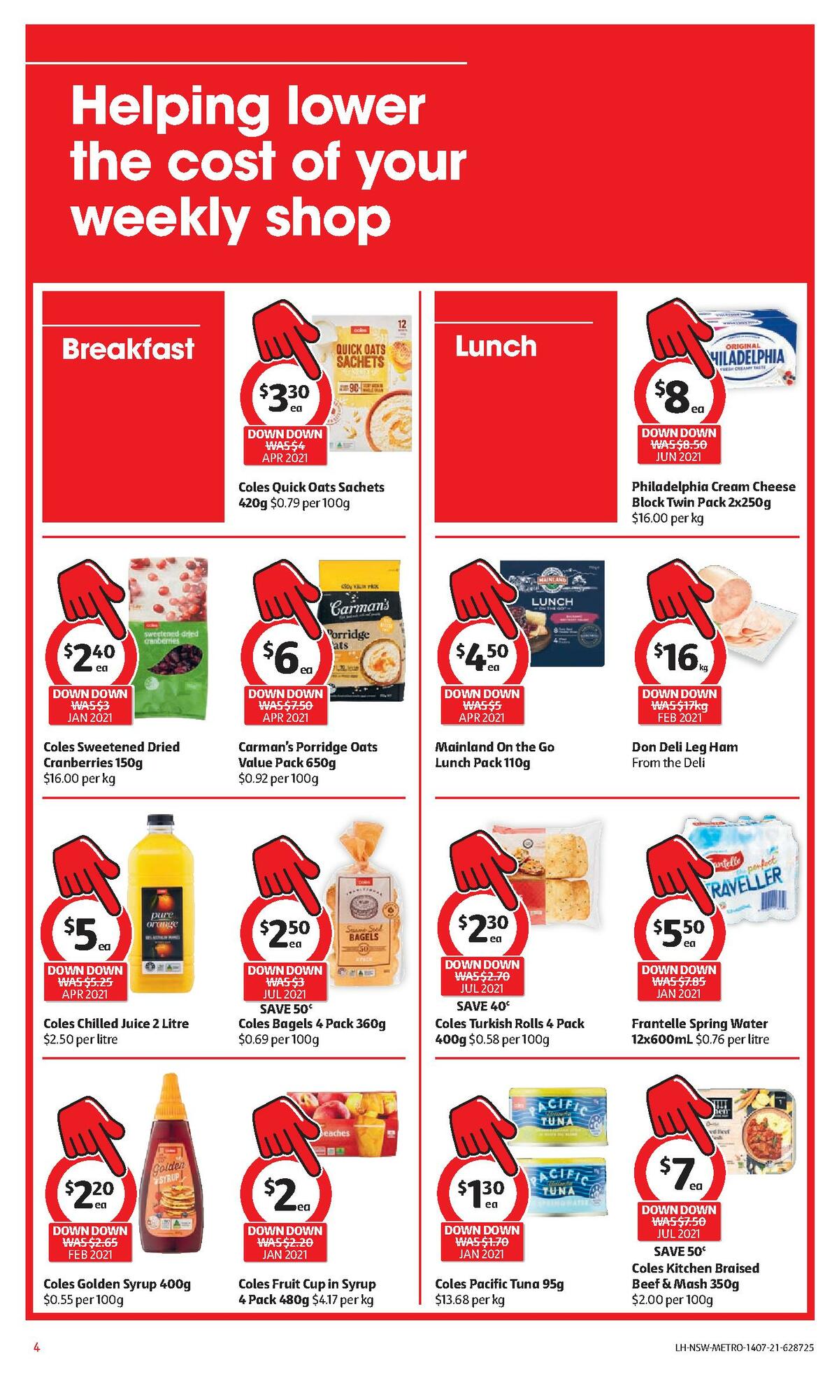 Coles Catalogues from 14 July