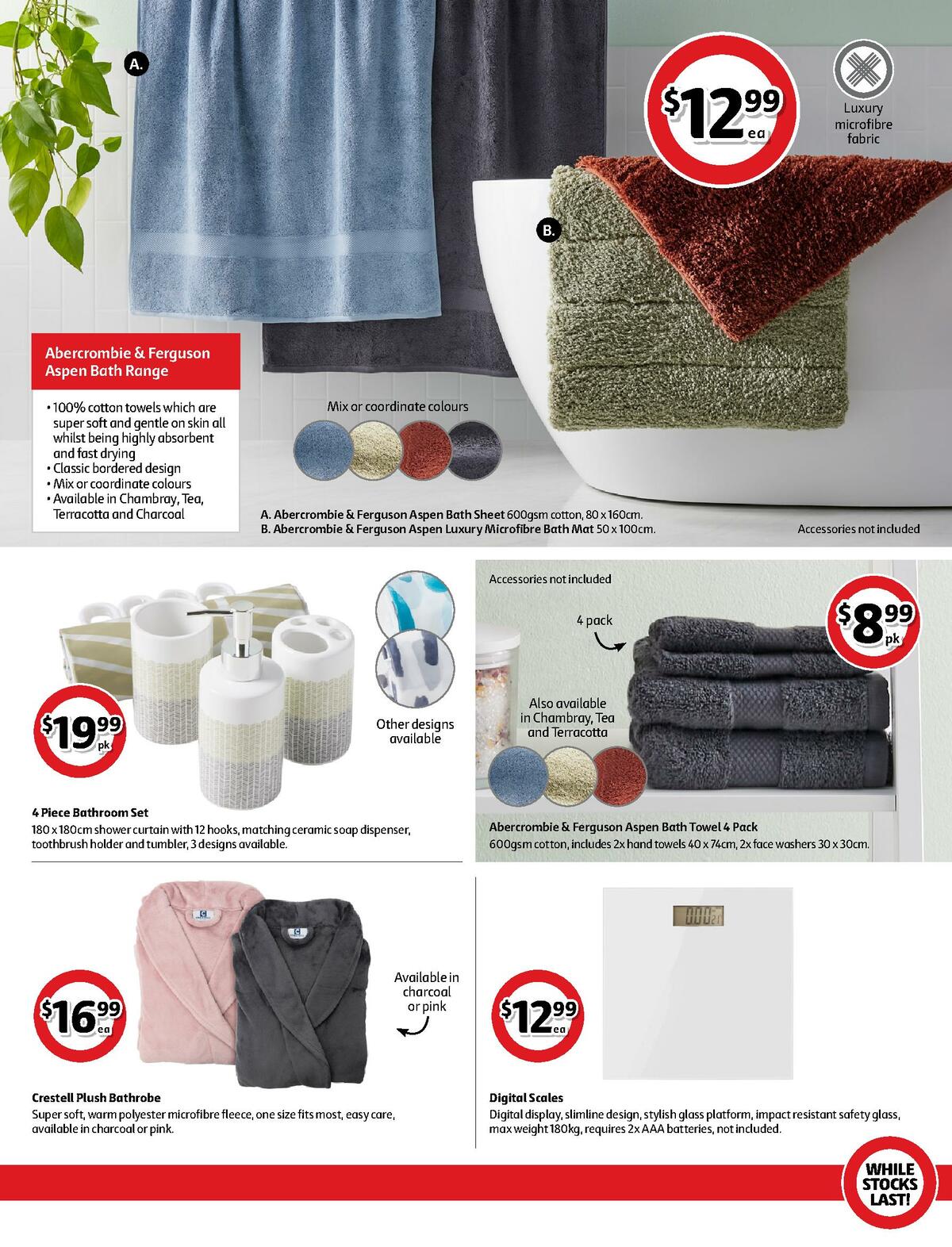 Coles Best Buys - Bathroom & Storage Catalogues from 16 July