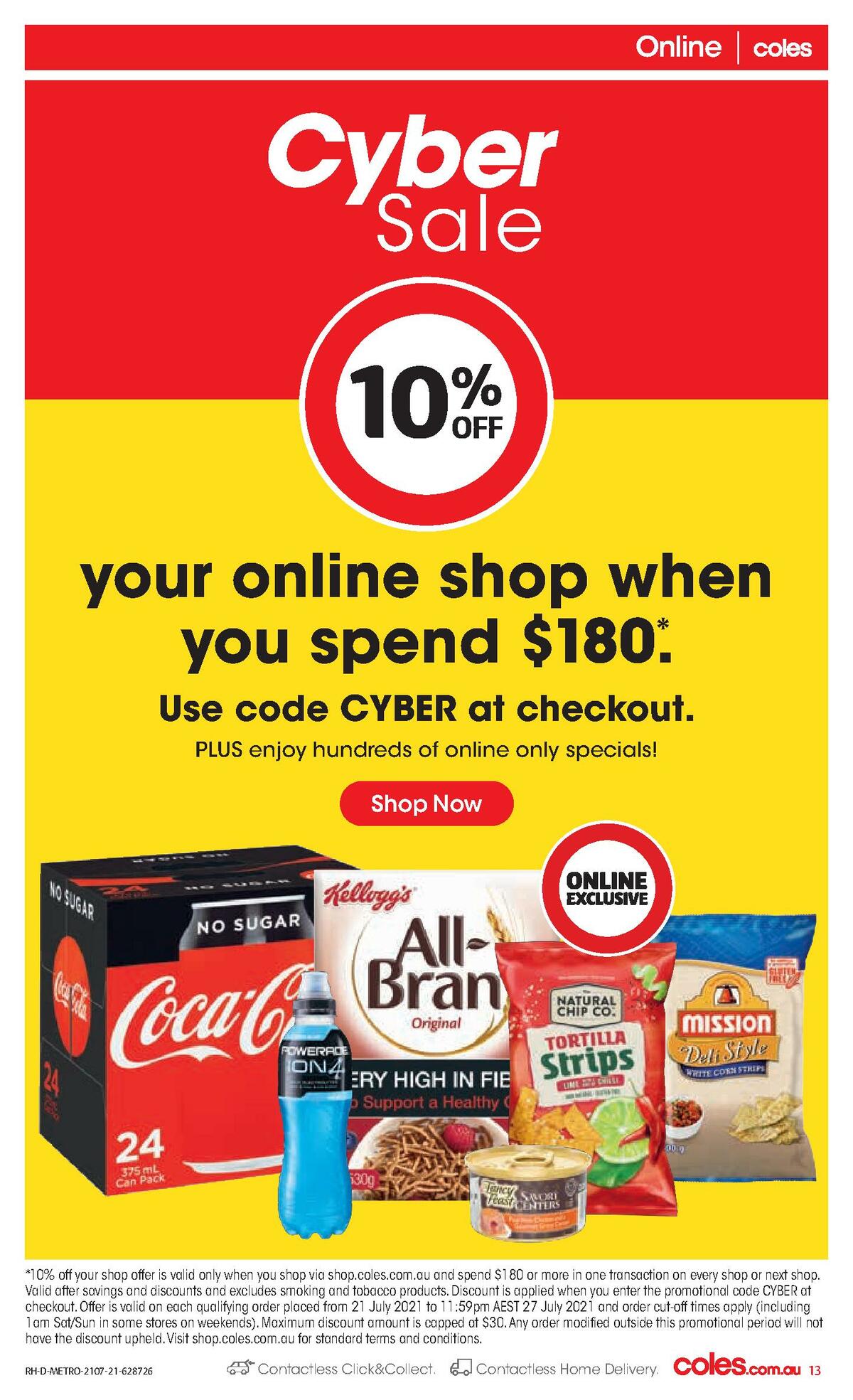Coles Catalogues from 21 July
