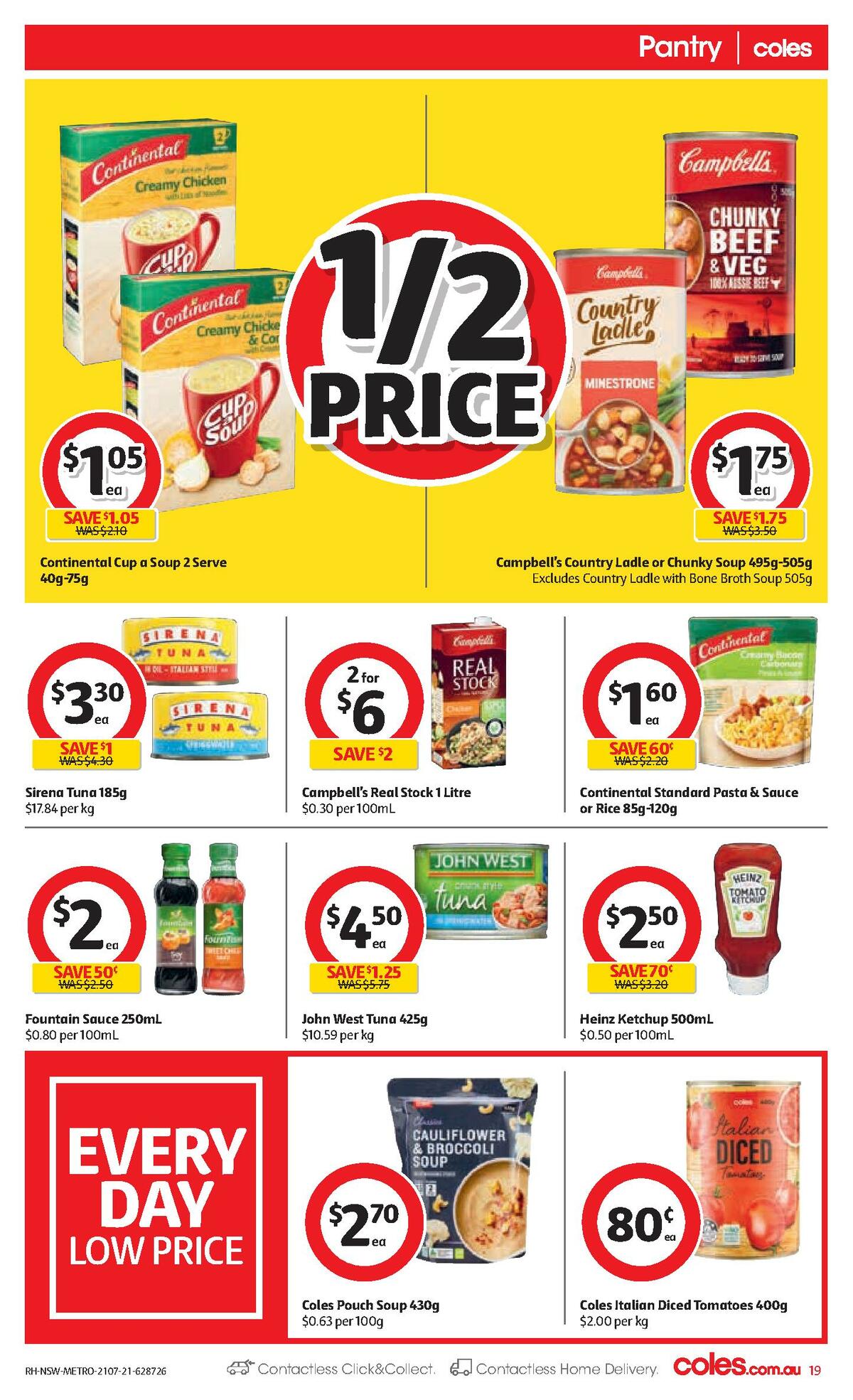 Coles Catalogues from 21 July