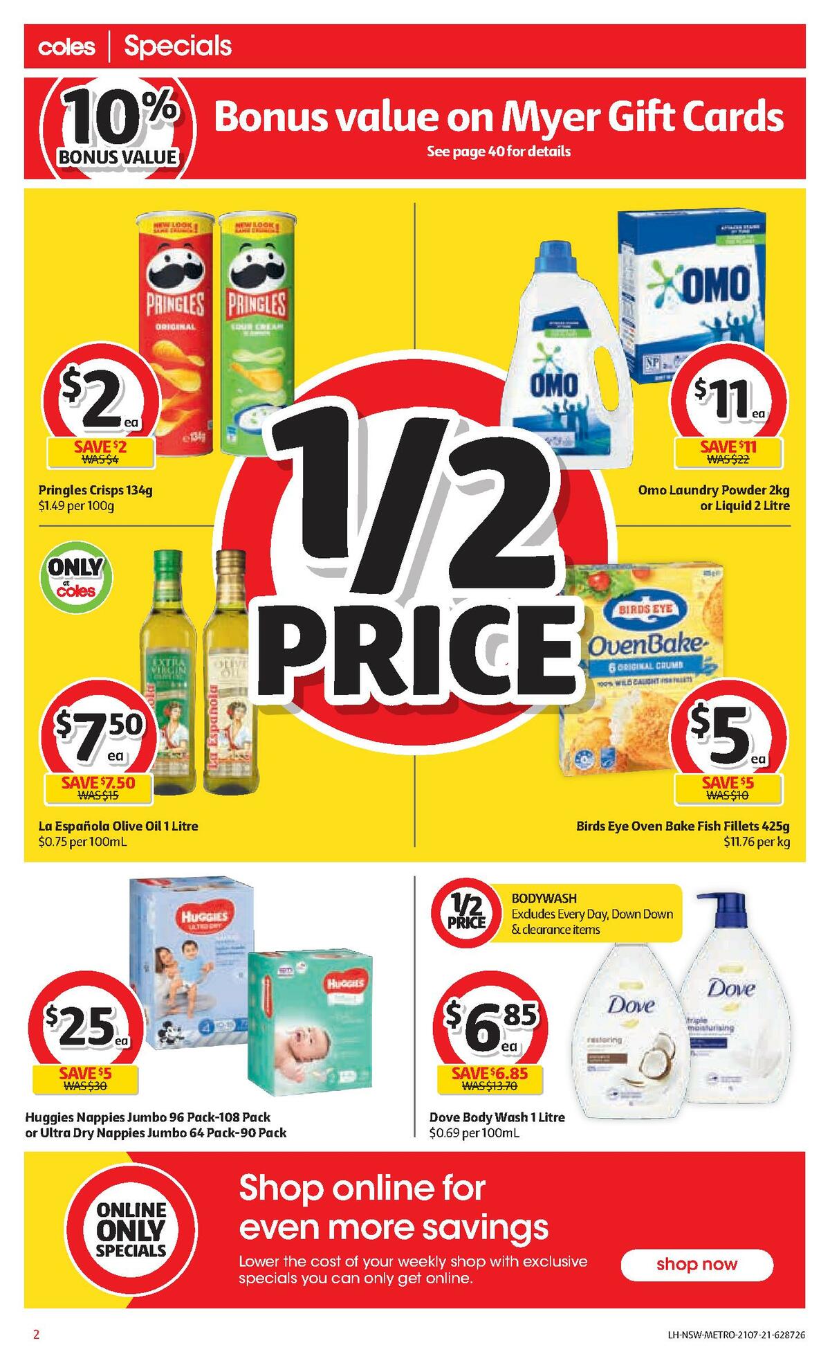 Coles Catalogues from 21 July